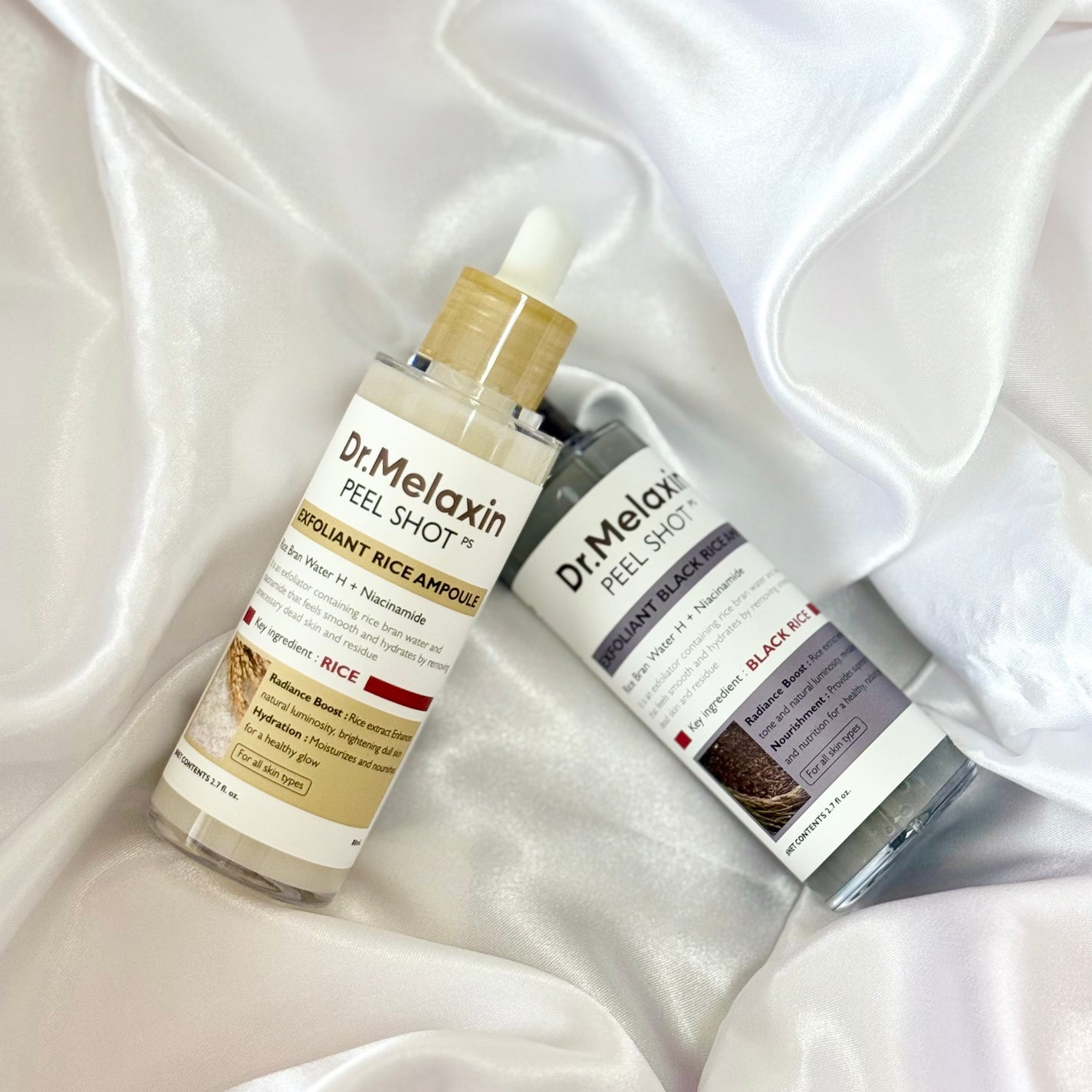 黒米ピールショットゴマージュアンプル/Dr.Melaxin/美容液を使ったクチコミ(2枚目)