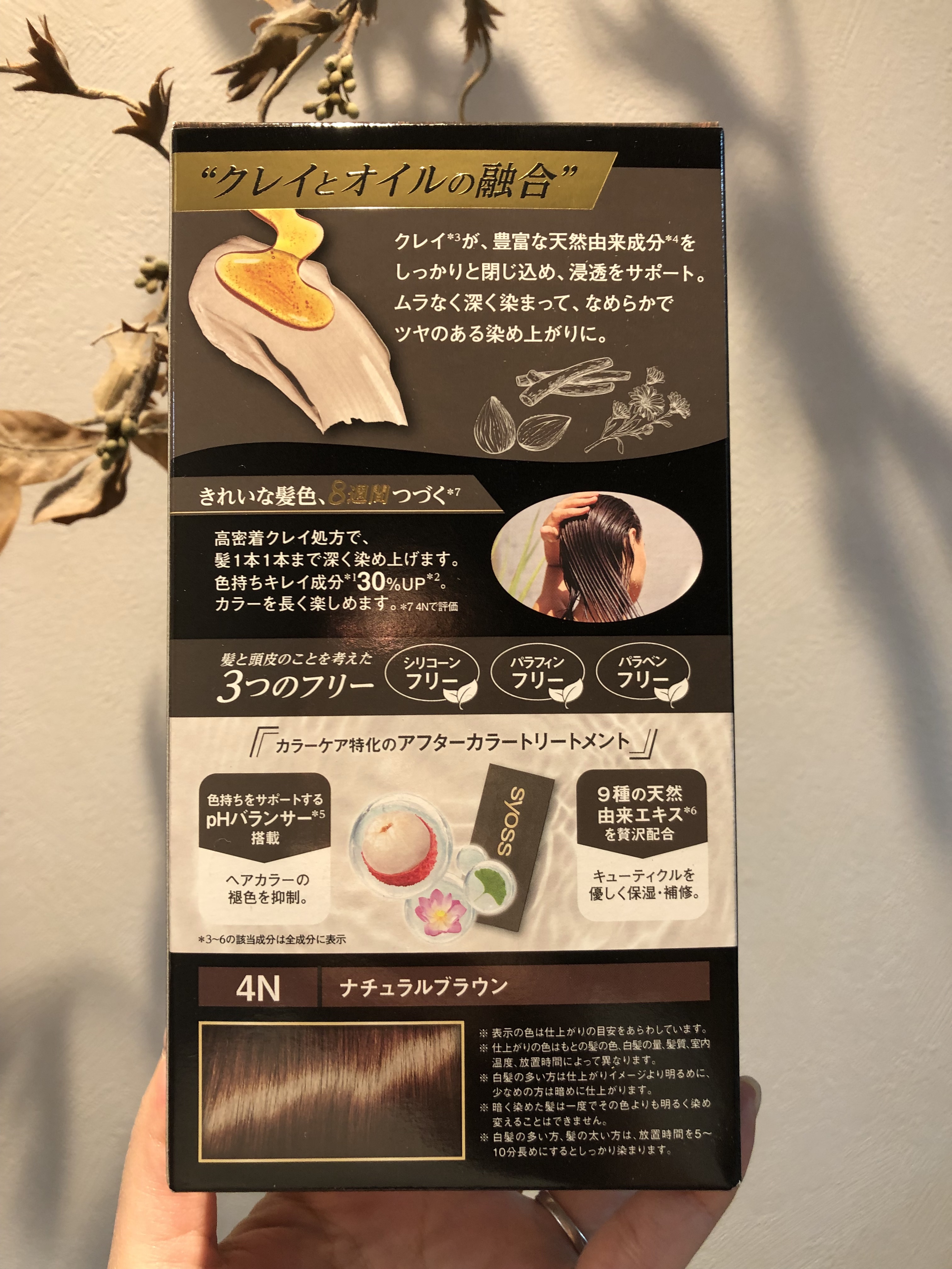クレイクリーム/サイオス/ヘアカラーを使ったクチコミ（2枚目）