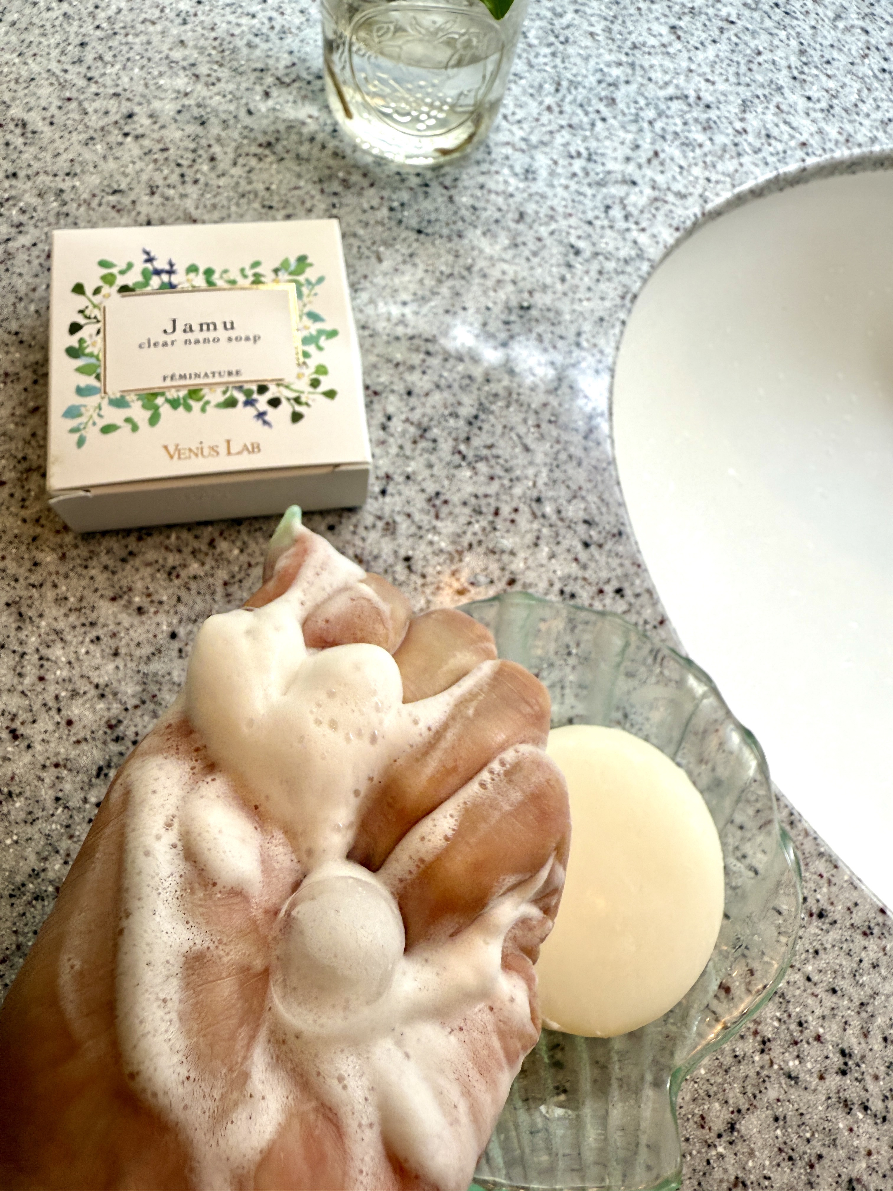 フェミナチュール ジャムウクリアナノソープ/ヴィーナスラボ/デリケートゾーンケアを使ったクチコミ（2枚目）