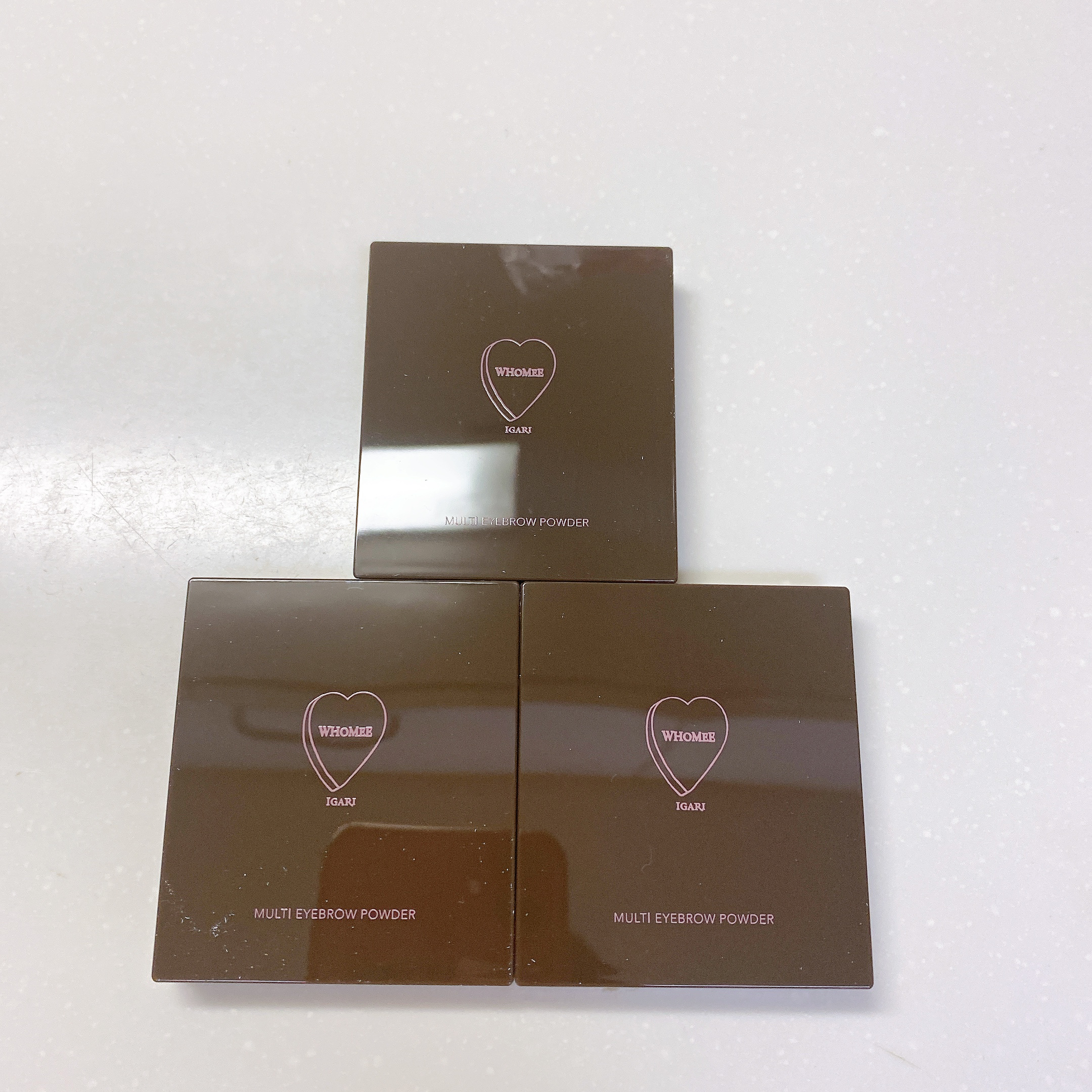 フーミー マルチアイブロウパウダー レディモーヴ/WHOMEE/パウダーアイブロウを使ったクチコミ（2枚目）