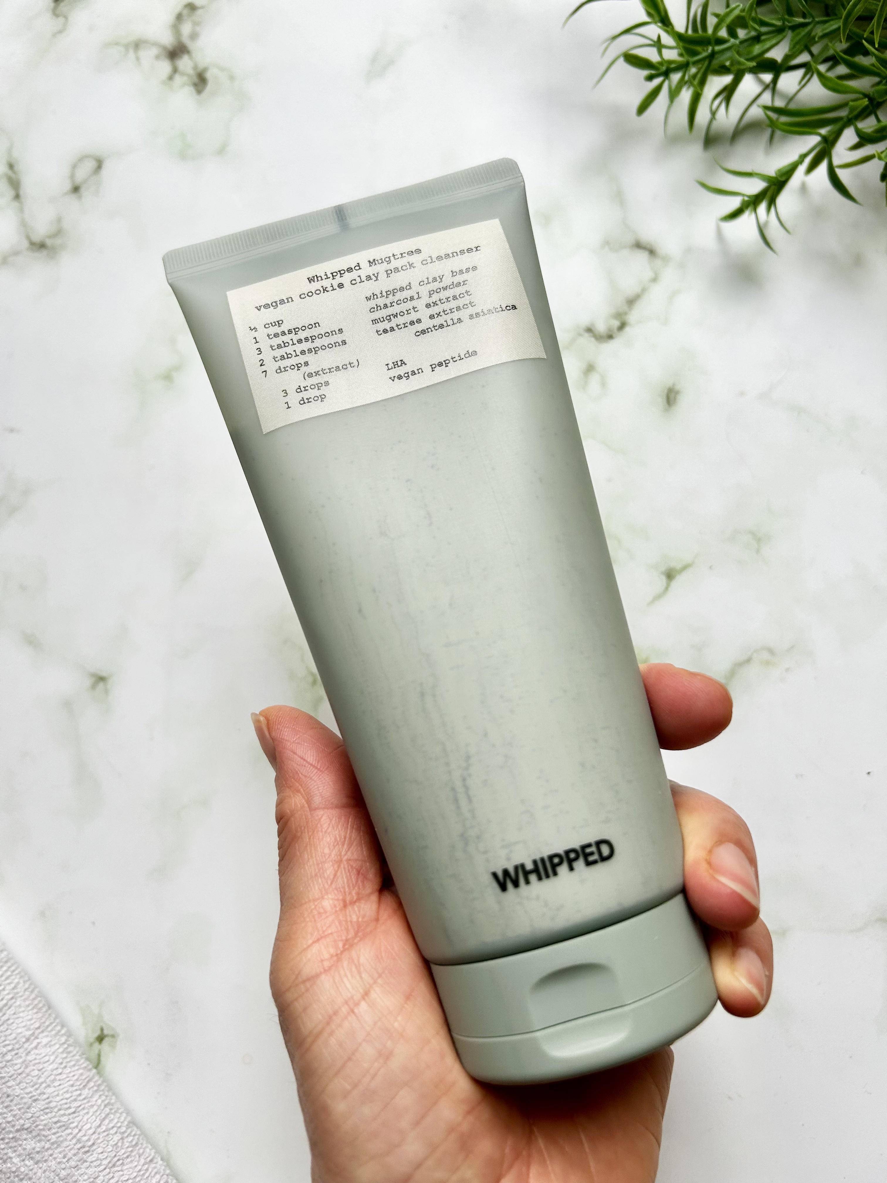 ヴィーガンパッククレンザーチューブ/WHIPPED/洗顔フォームを使ったクチコミ（2枚目）