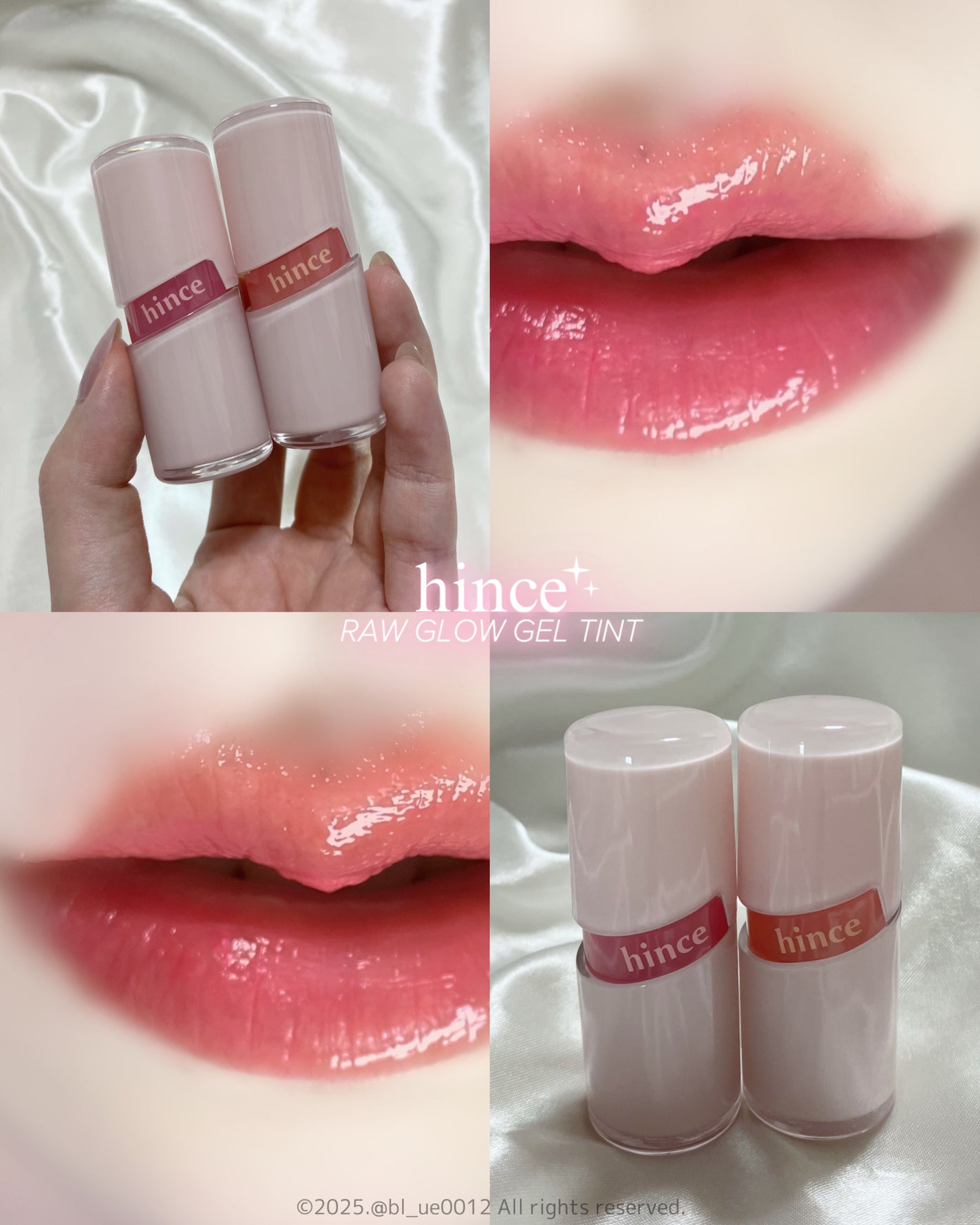 ロウグロウジェルティント/hince/リップティントを使ったクチコミ(1枚目)