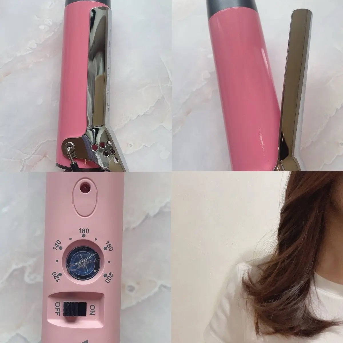 グラムウェーブ カーリングアイロン 36mm/40mm/VODANA (ボダナ)/カールアイロンを使ったクチコミ(2枚目)