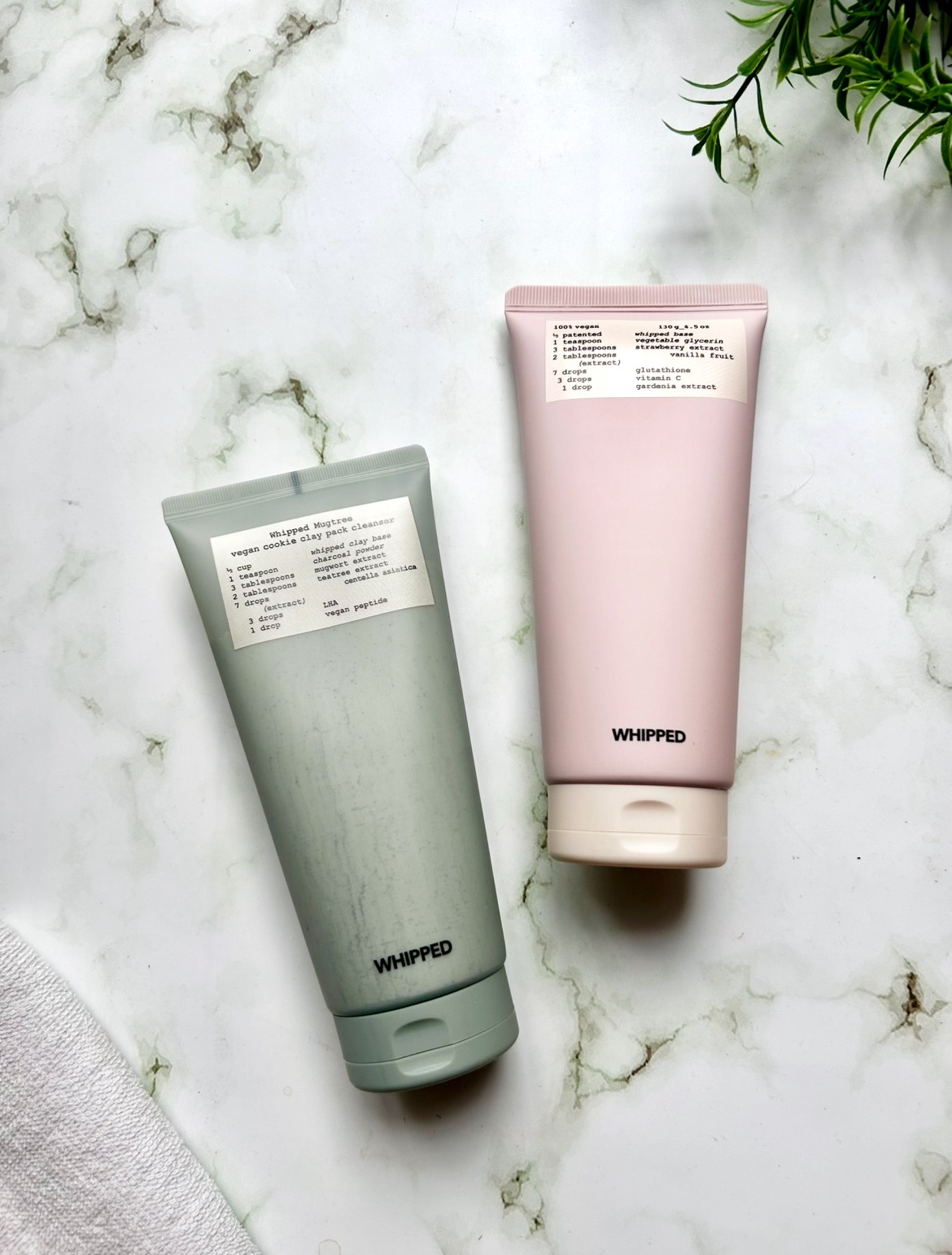 ヴィーガンパッククレンザーチューブ/WHIPPED/洗顔フォームを使ったクチコミ（1枚目）