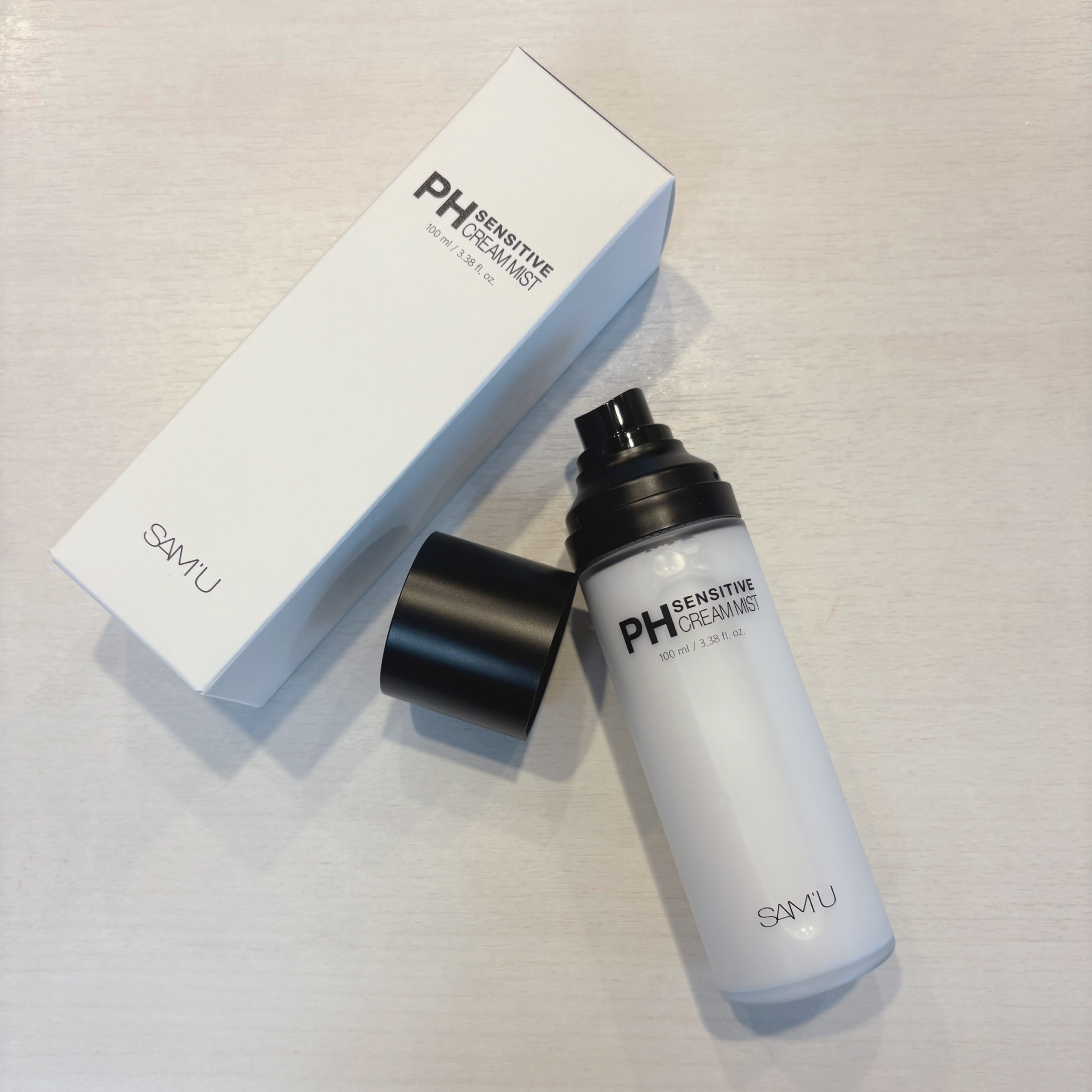 PHセンシティブクリームミスト/SAM'U/ミスト状化粧水を使ったクチコミ（2枚目）