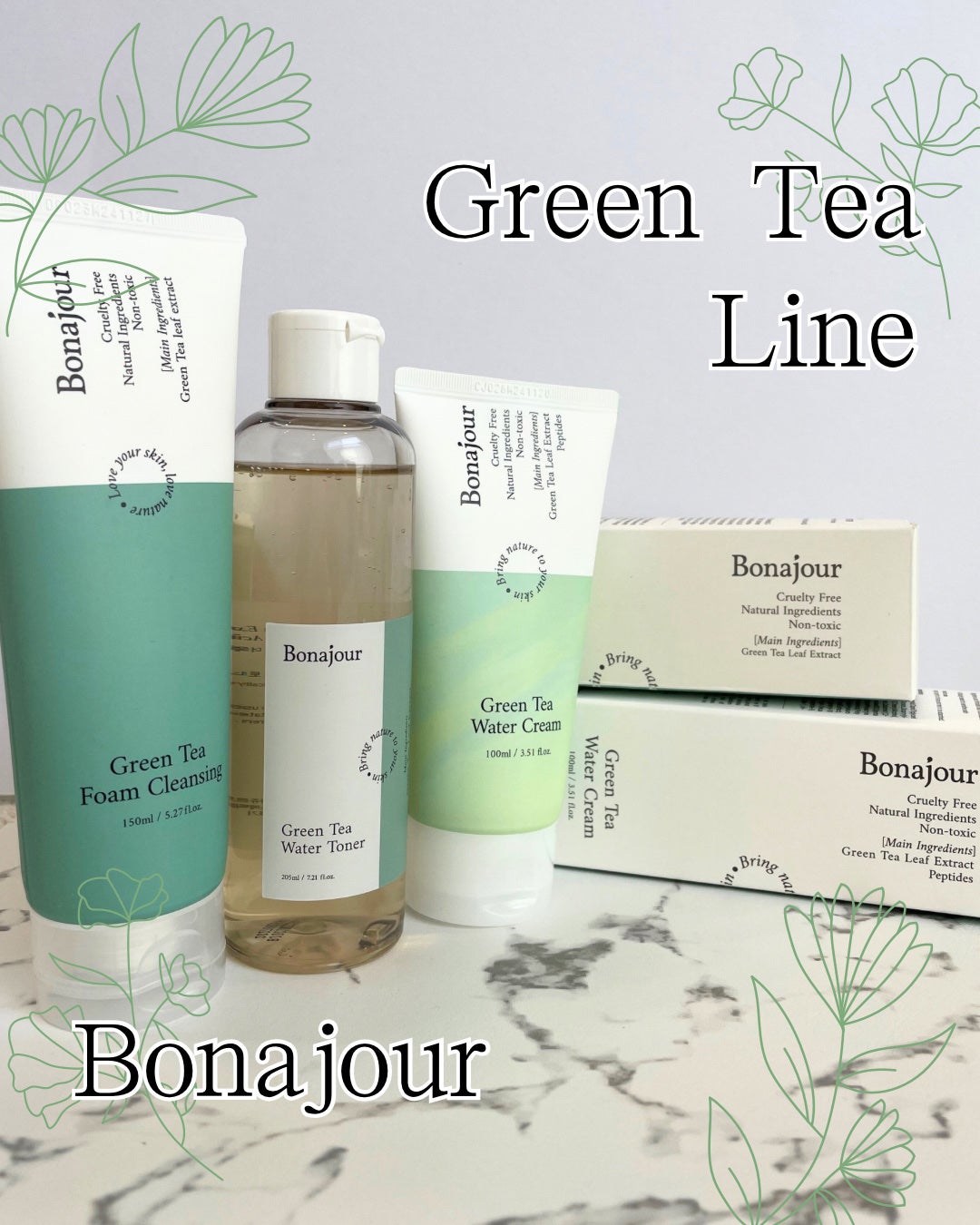 グリーンティーフォームクレンジング/Bonajour/クレンジングクリームを使ったクチコミ(1枚目)