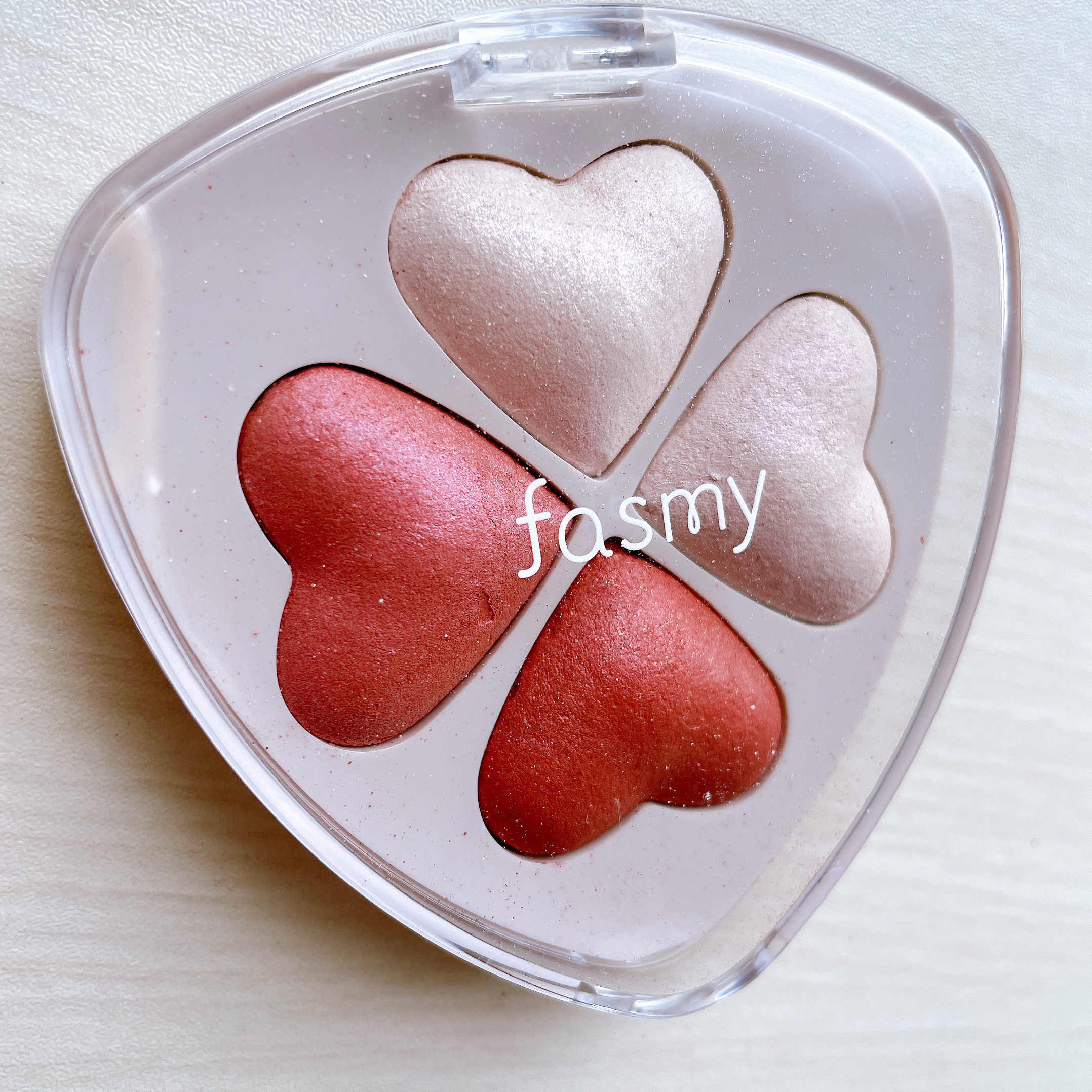 3Dアイパレット/fasmy/アイシャドウパレットを使ったクチコミ（2枚目）