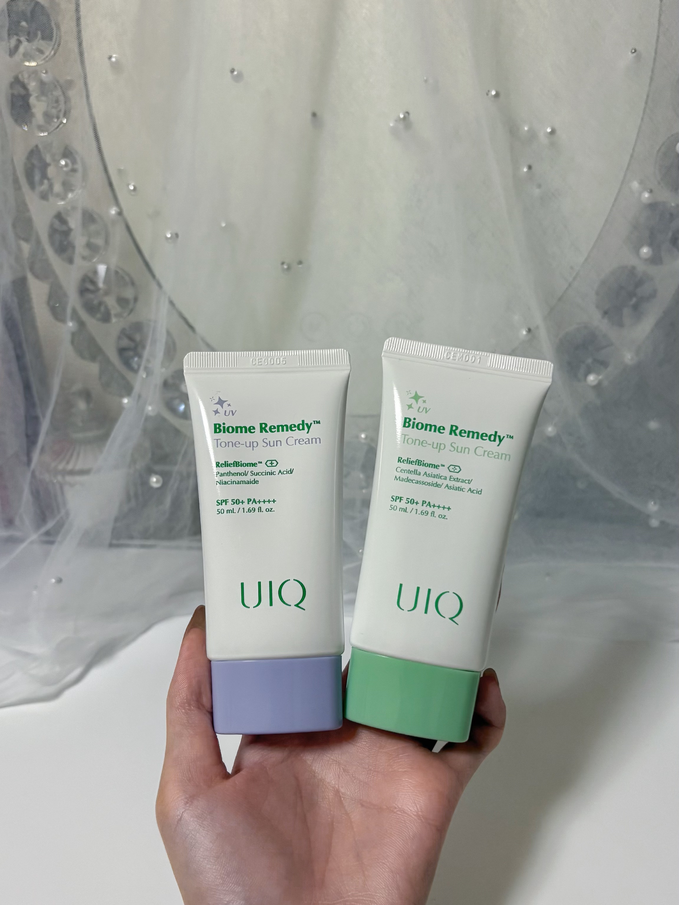 バイオームレメディパープルトーンアップUVクリーム/UIQ/日焼け止めクリームを使ったクチコミ（3枚目）