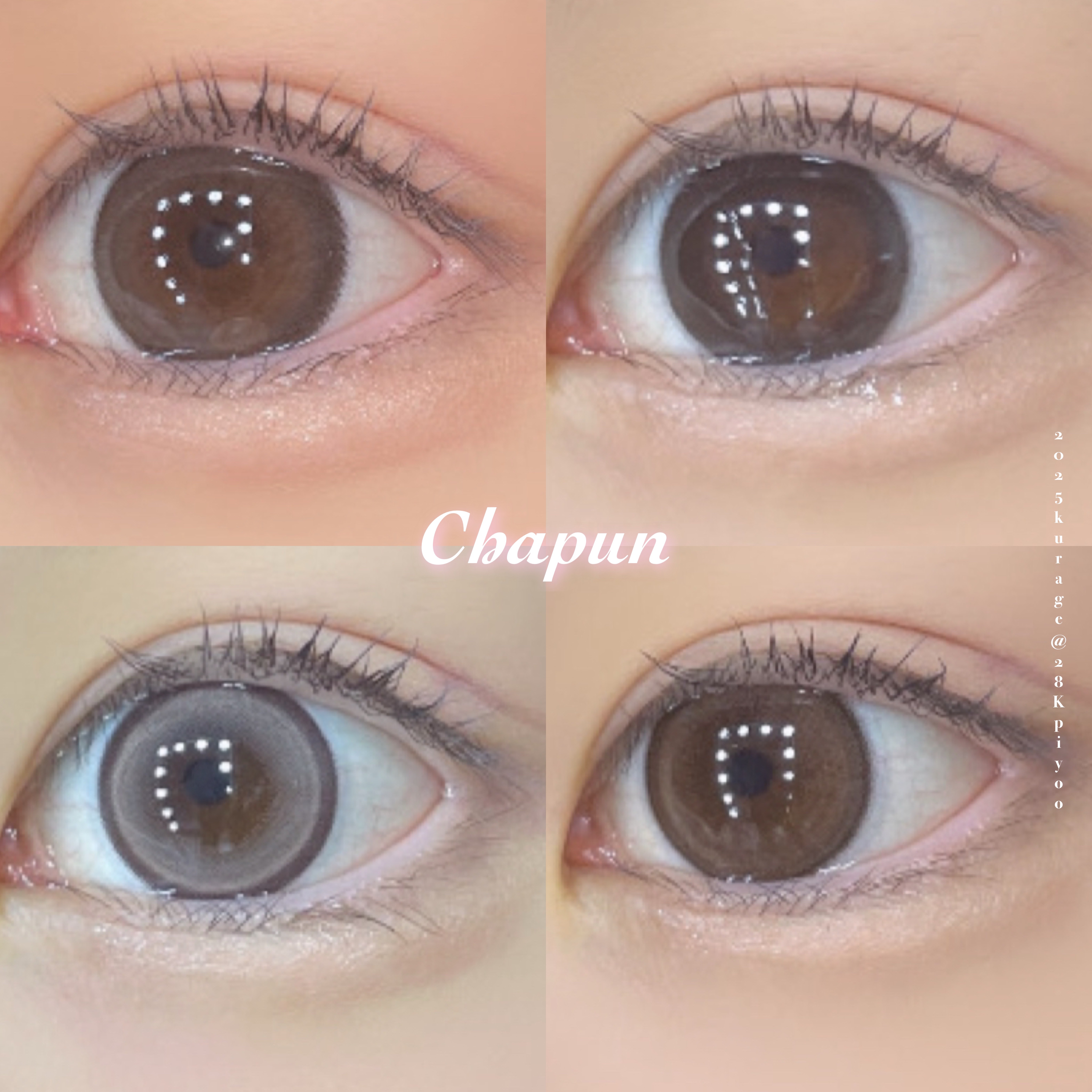 Chapun 1DAY/Chapun/ワンデー（１DAY）カラコンを使ったクチコミ（1枚目）