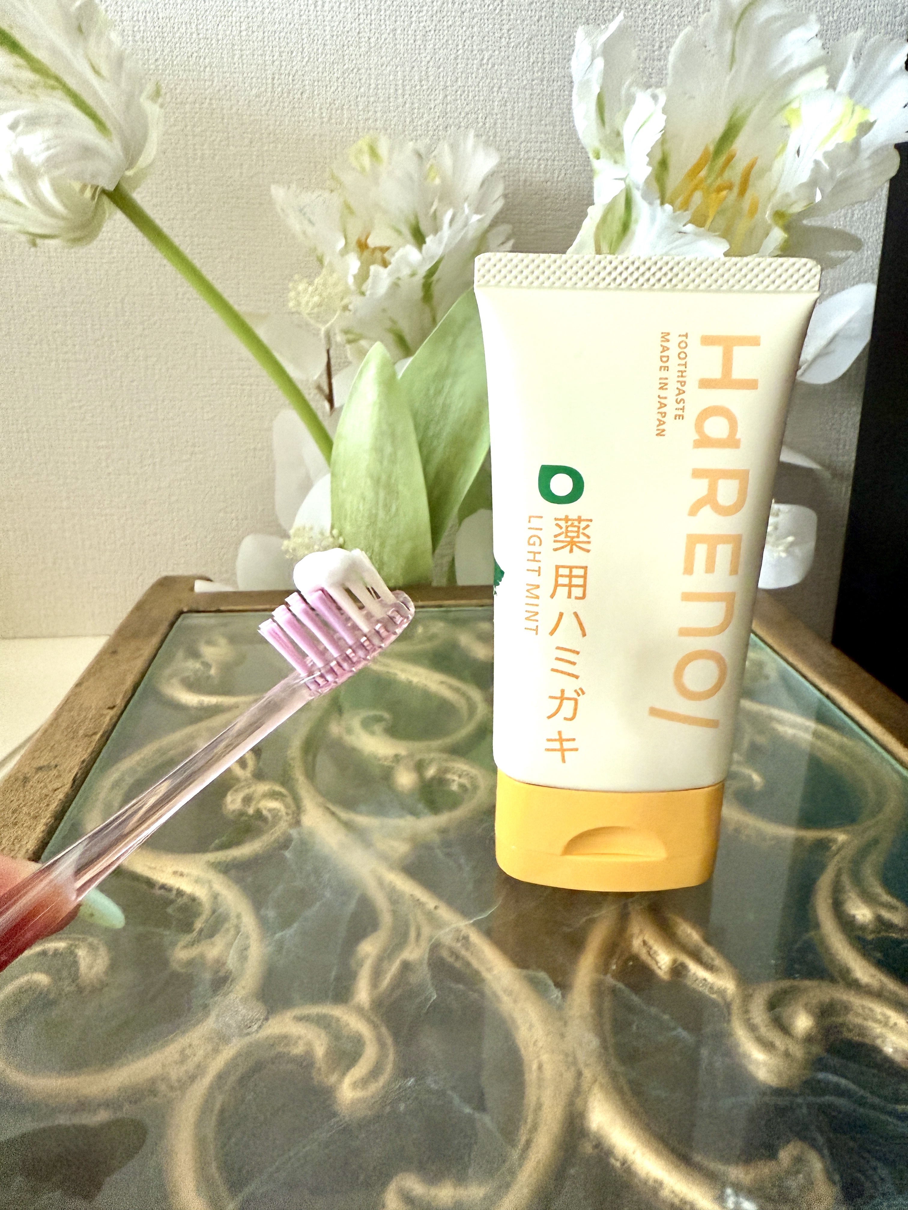 HaRENO 薬用ハミガキ/HaRENO/歯磨き粉を使ったクチコミ（3枚目）