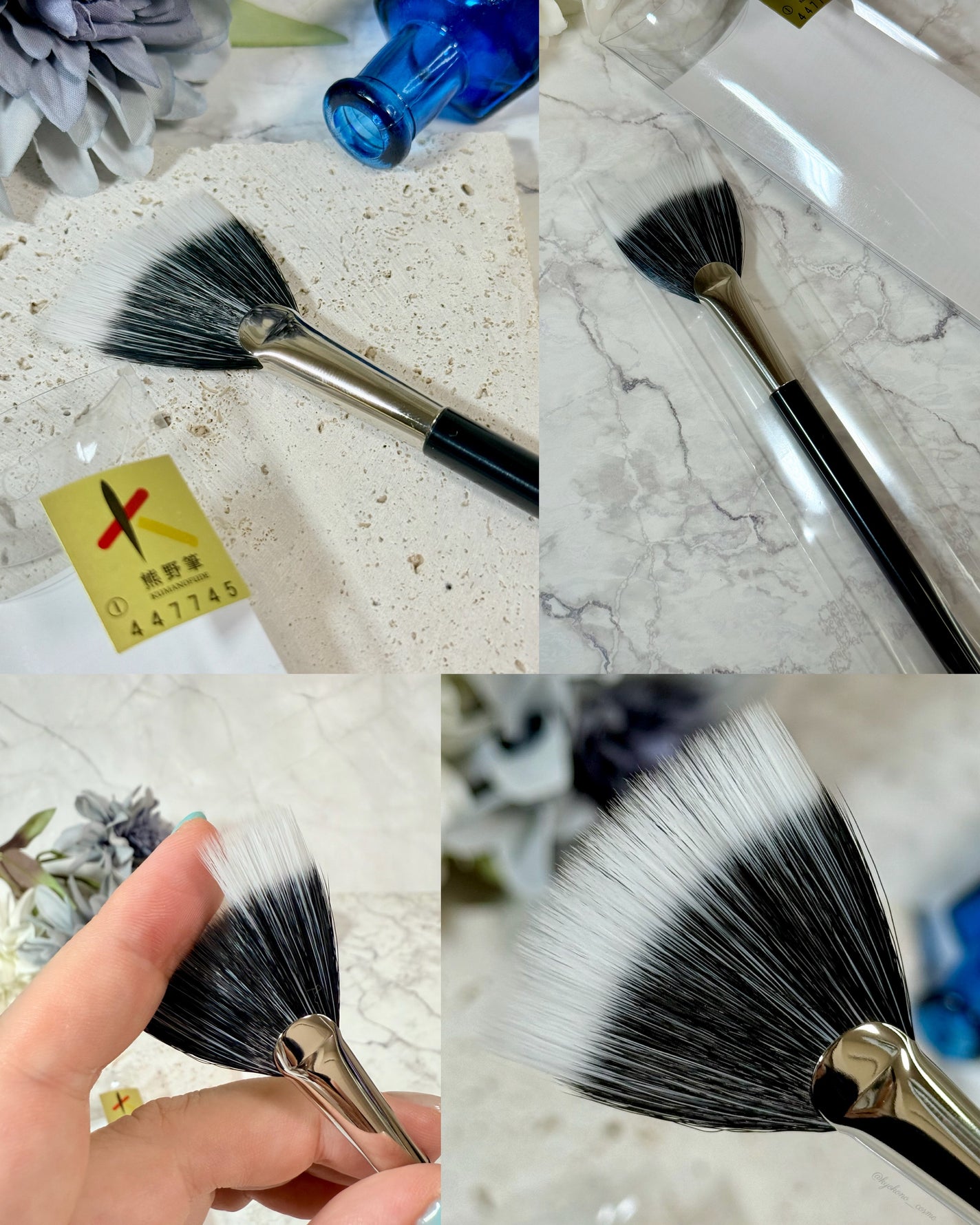 熊野筆 メイクブラシ/DAISO/その他を使ったクチコミ(3枚目)