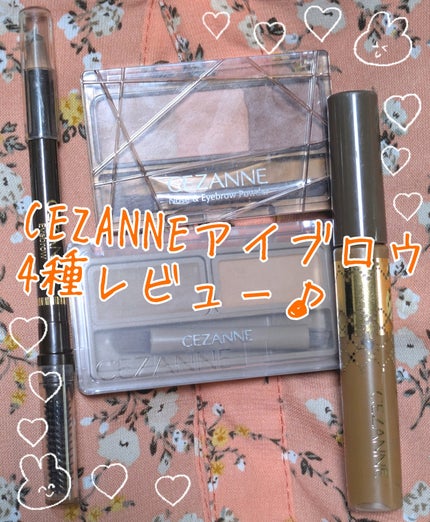 ノーズ&アイブロウパウダー/CEZANNE/パウダーアイブロウを使ったクチコミ(1枚目)