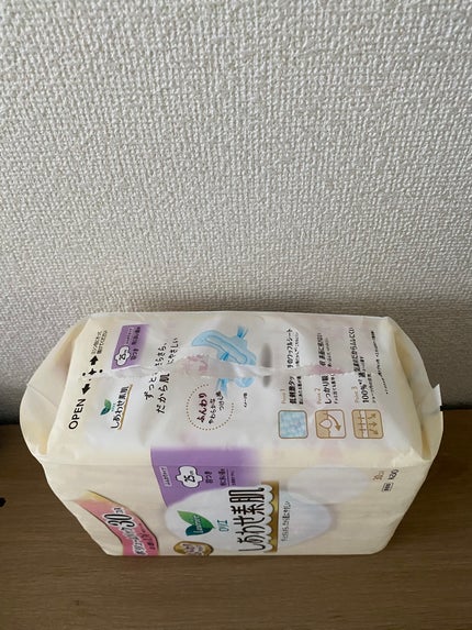 しあわせ素肌(特に多い昼用羽つき 17コ)/ロリエ/ナプキンを使ったクチコミ(4枚目)