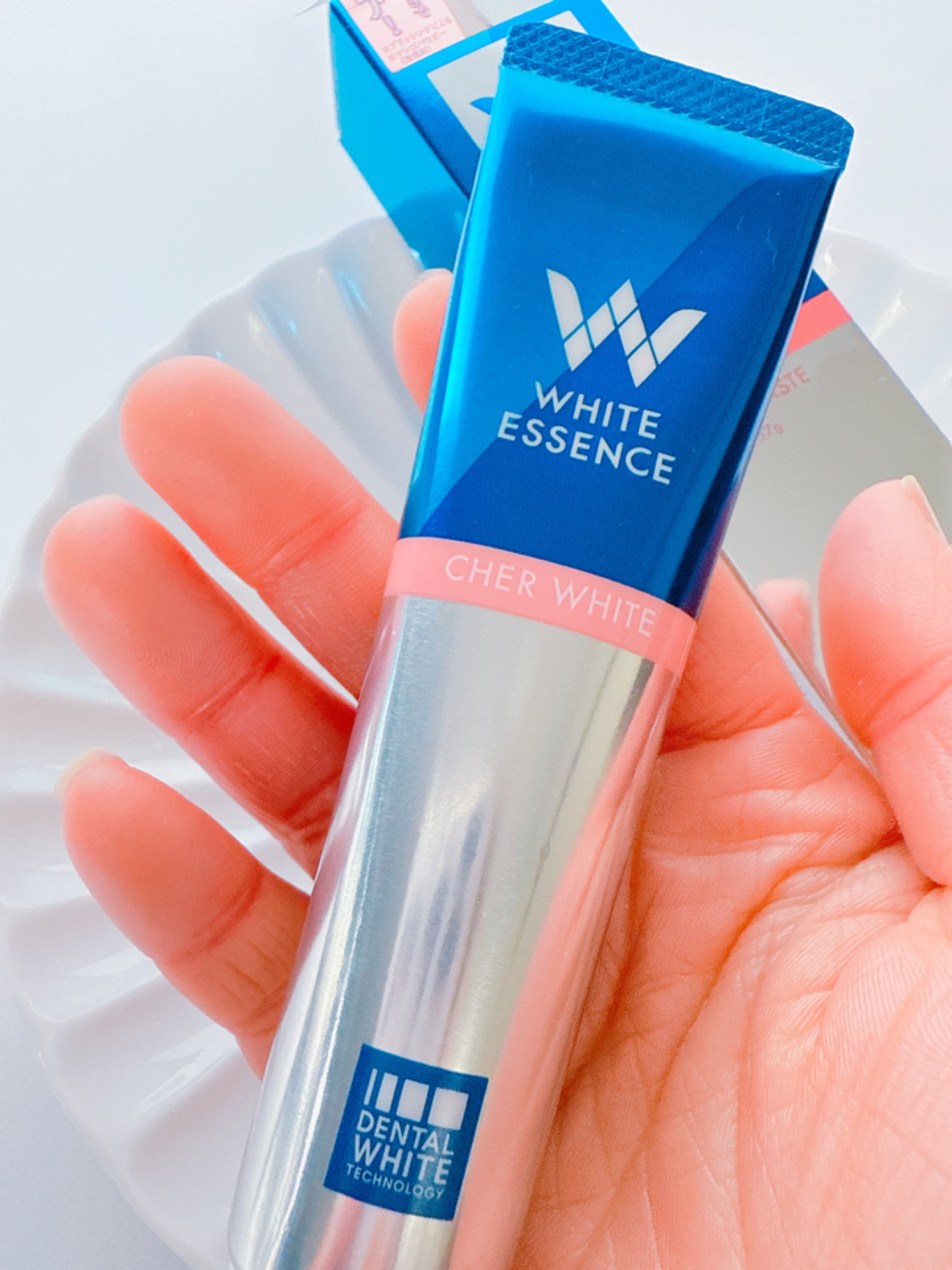 シェールホワイト/ホワイトエッセンス/歯磨き粉を使ったクチコミ（3枚目）