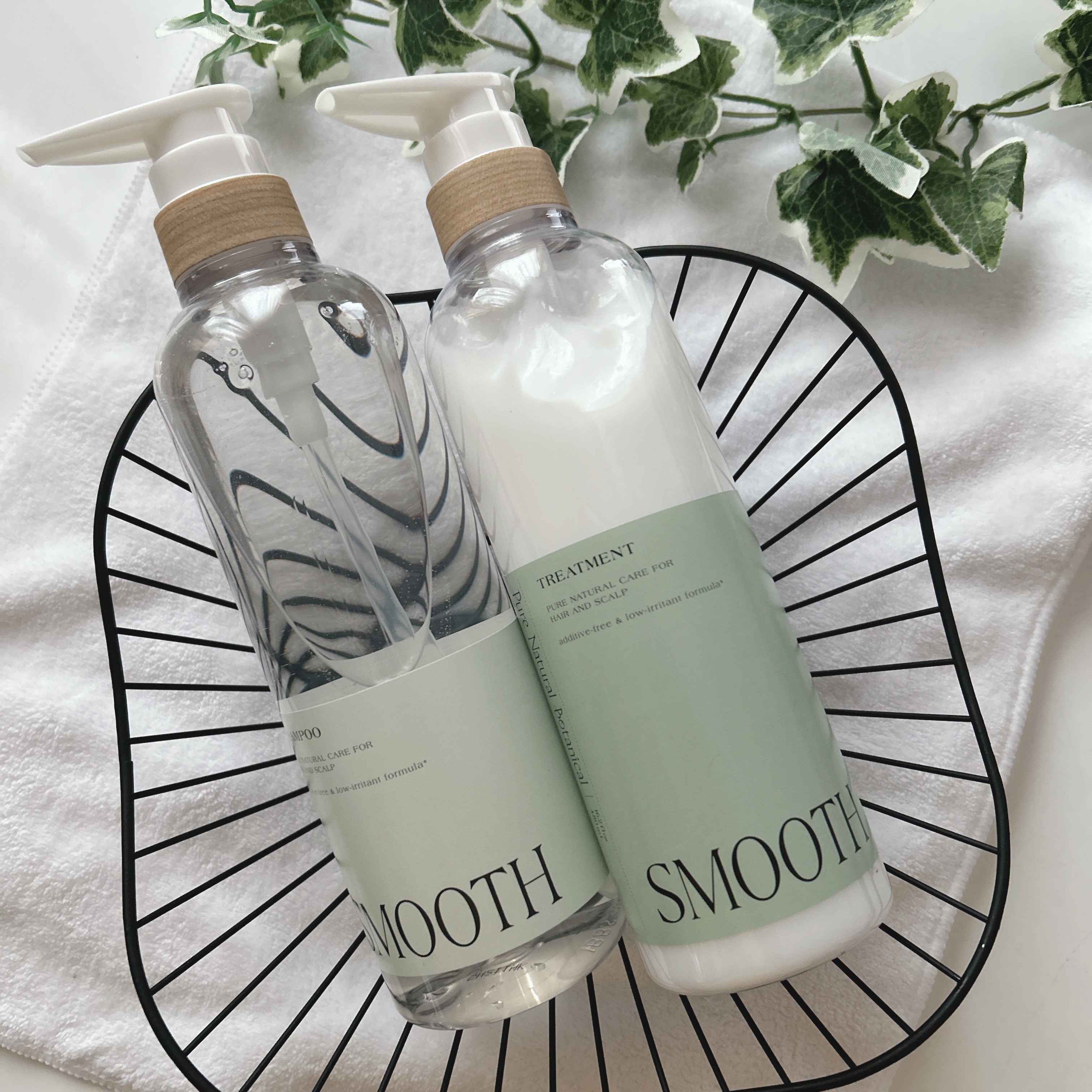 ピュアナチュラルボタニカル スムースケアシャンプー/ピュアナチュラル/市販シャンプーを使ったクチコミ（1枚目）