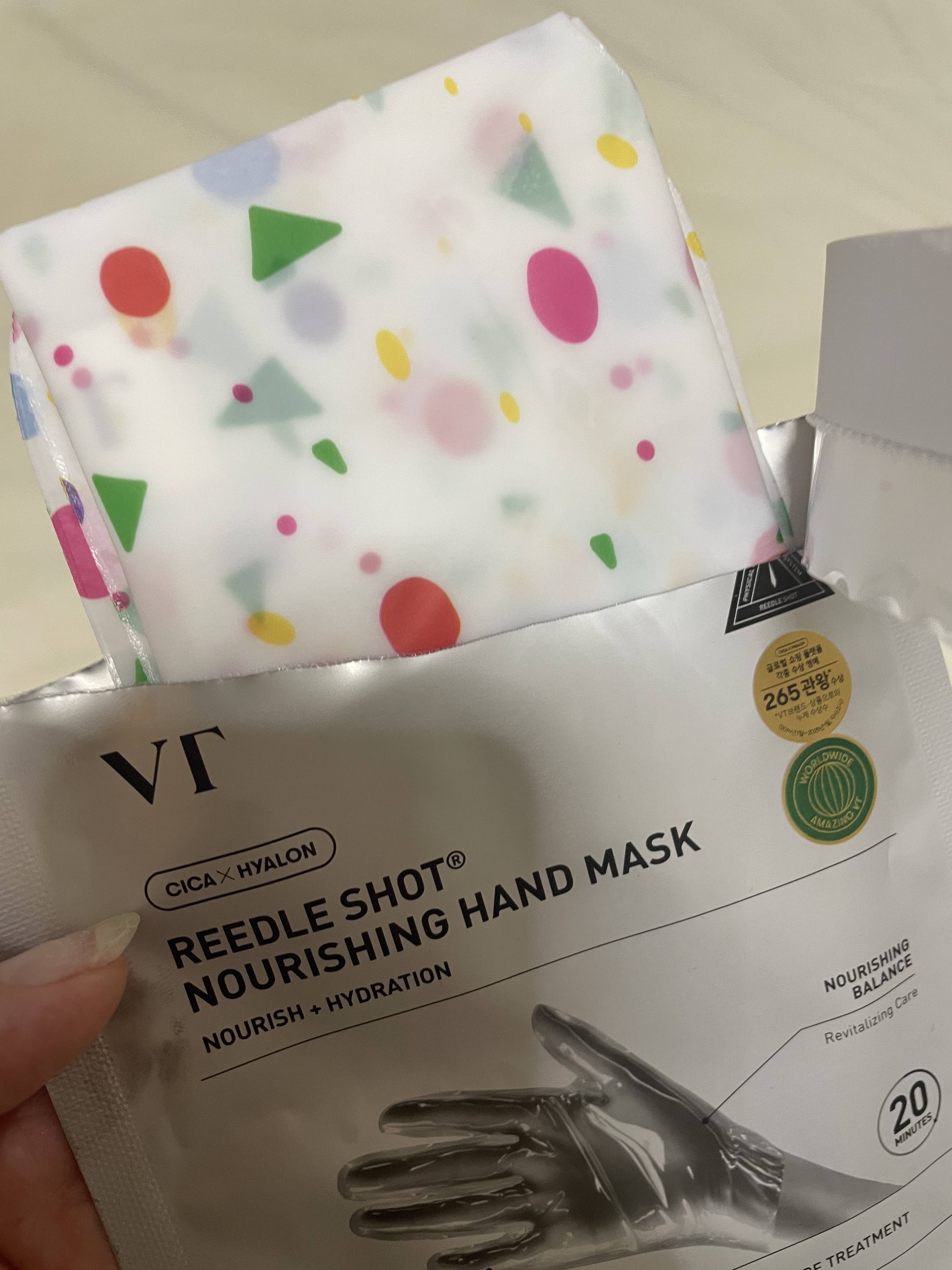 リードルショット リッチハンドマスク/VT/ハンドクリームを使ったクチコミ（2枚目）