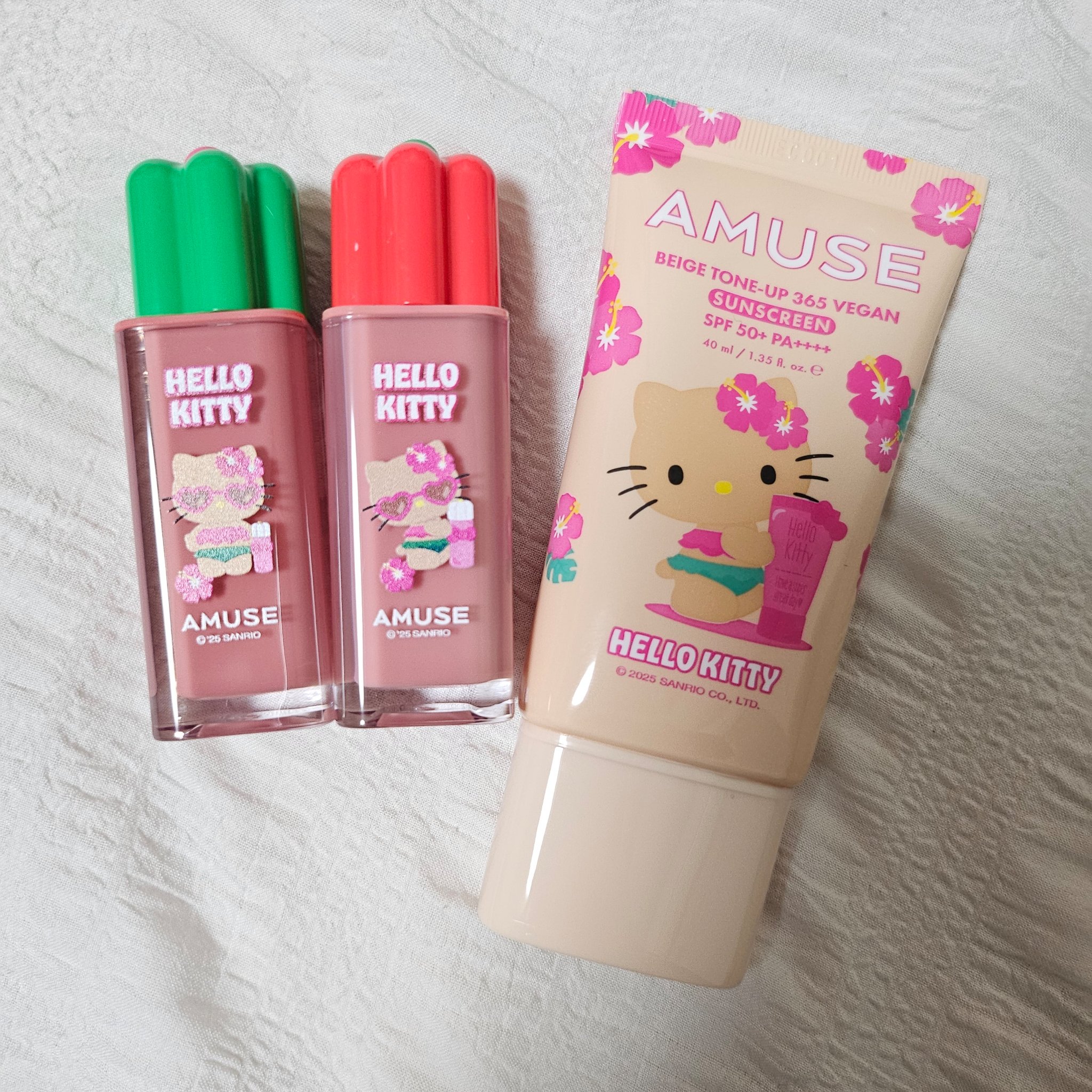 ベージュトーンアップ365ヴィーガンサンクリーム/AMUSE/日焼け止めクリームを使ったクチコミ（1枚目）