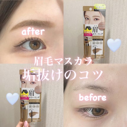ヘビーローテーション カラーリングアイブロウEX/ヘビーローテーション/眉マスカラを使ったクチコミ(1枚目)