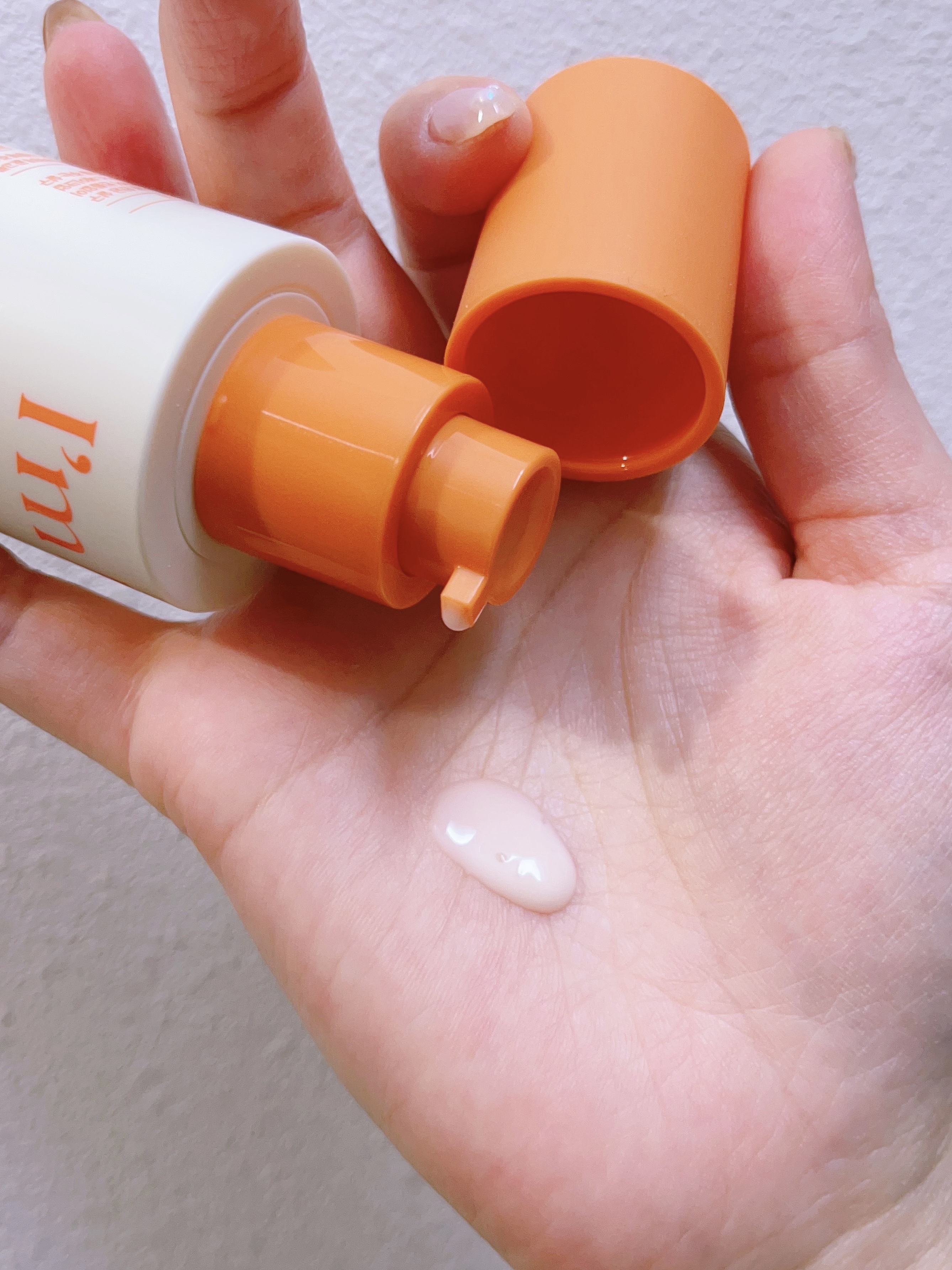 アプリコットクリアサンセラム/I'm from/日焼け止めローションを使ったクチコミ（2枚目）