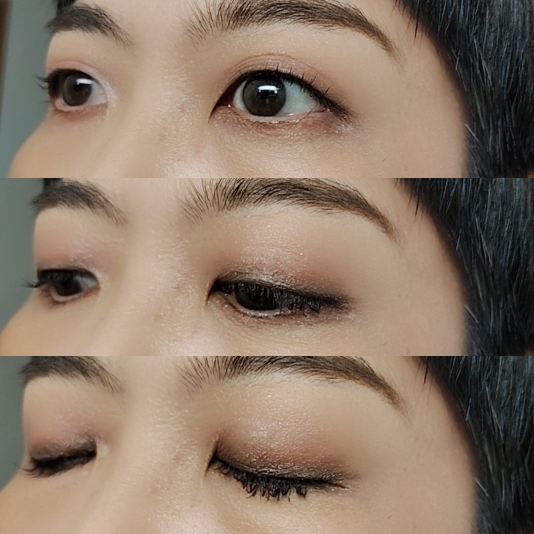 ダンシング ディメンションズ アイシャドウパレット/RMK/アイシャドウパレットを使ったクチコミ（3枚目）