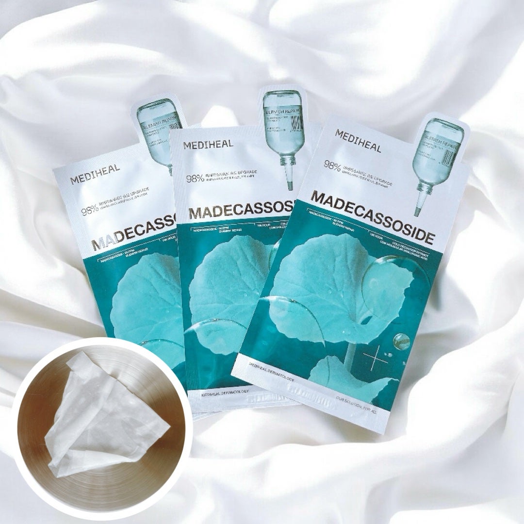 マデカッソシド エッセンシャルマスク/MEDIHEAL/シートマスク・パックを使ったクチコミ(2枚目)