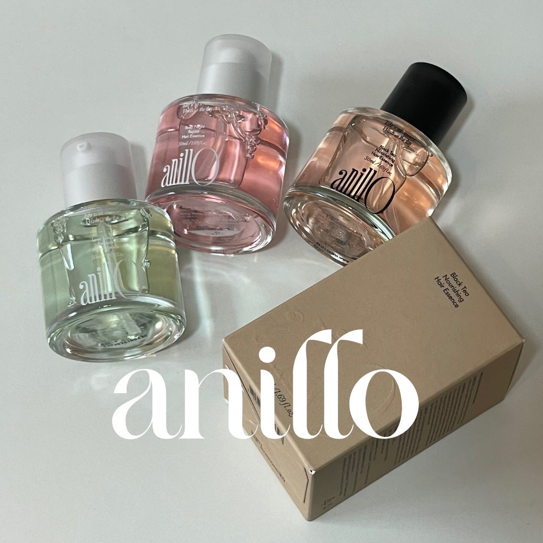 ブラックティーナリッシングヘアエッセンス/ANILLO/ヘアオイルを使ったクチコミ(1枚目)