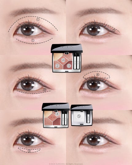 ディオールショウ サンク クルール/Dior/アイシャドウを使ったクチコミ(4枚目)