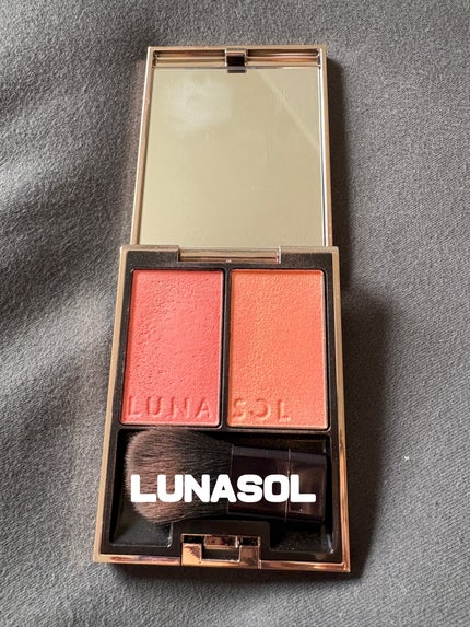 カラーリンググレイズ/LUNASOL/パウダーチークを使ったクチコミ(1枚目)