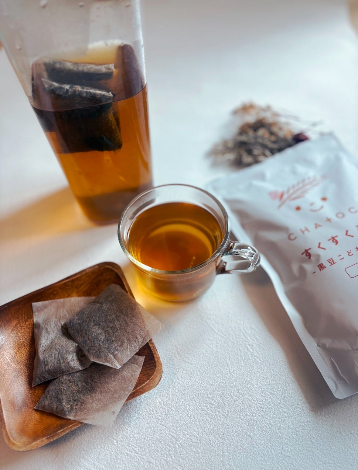 CHA+OCO春スッキリ麦茶 甜茶こどもブレンド/ティーライフ/その他ドリンクを使ったクチコミ(5枚目)