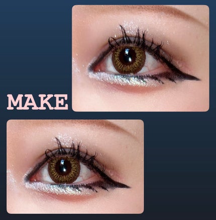 リキッド グリッター シャドウ/rom&nd/グリッターを使ったクチコミ(1枚目)