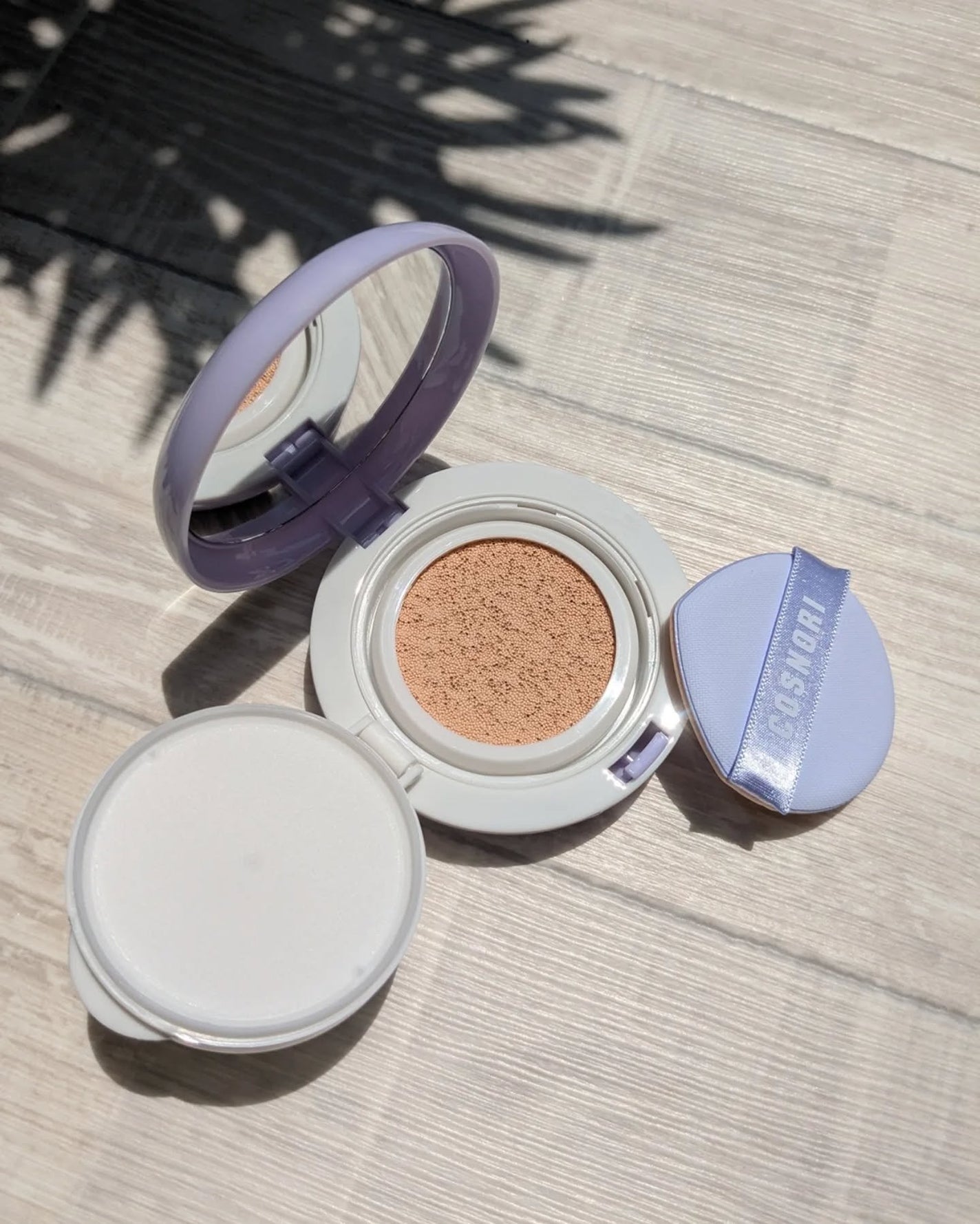 パンテノールバリアクッション/COSNORI/クッションファンデーションを使ったクチコミ(2枚目)