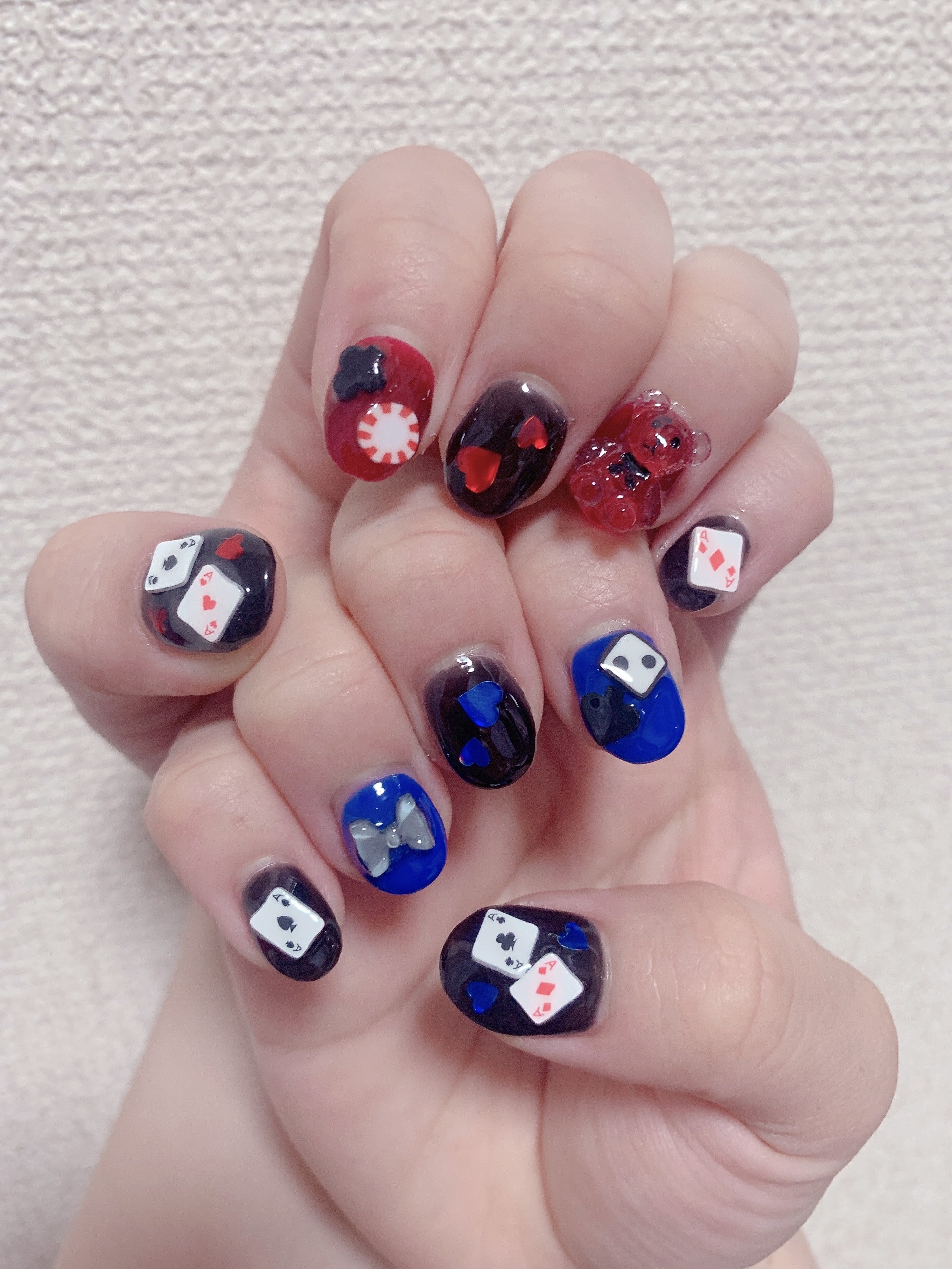 ジェルネイル（ライト対応）/セリア/ジェルネイルを使ったクチコミ（2枚目）