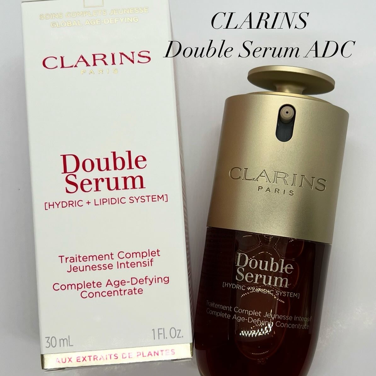 ダブル セーラム ADC/CLARINS/美容液を使ったクチコミ（1枚目）