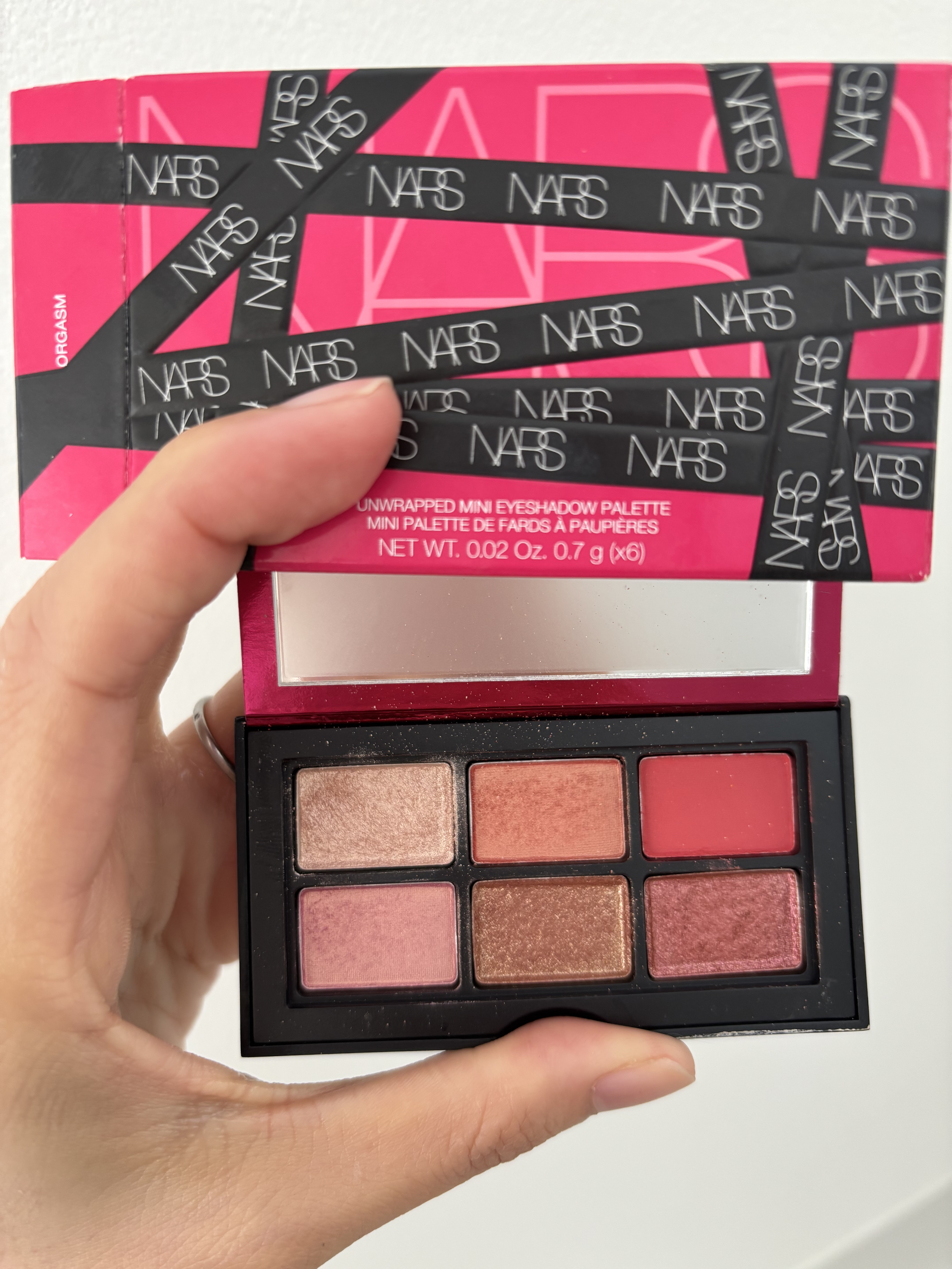 アンラップド ミニアイシャドーパレット ORGASM /NARS/アイシャドウパレットを使ったクチコミ（1枚目）