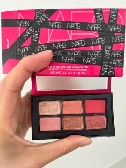 アンラップド ミニアイシャドーパレット ORGASM /NARS/アイシャドウパレットを使ったクチコミ(1枚目)
