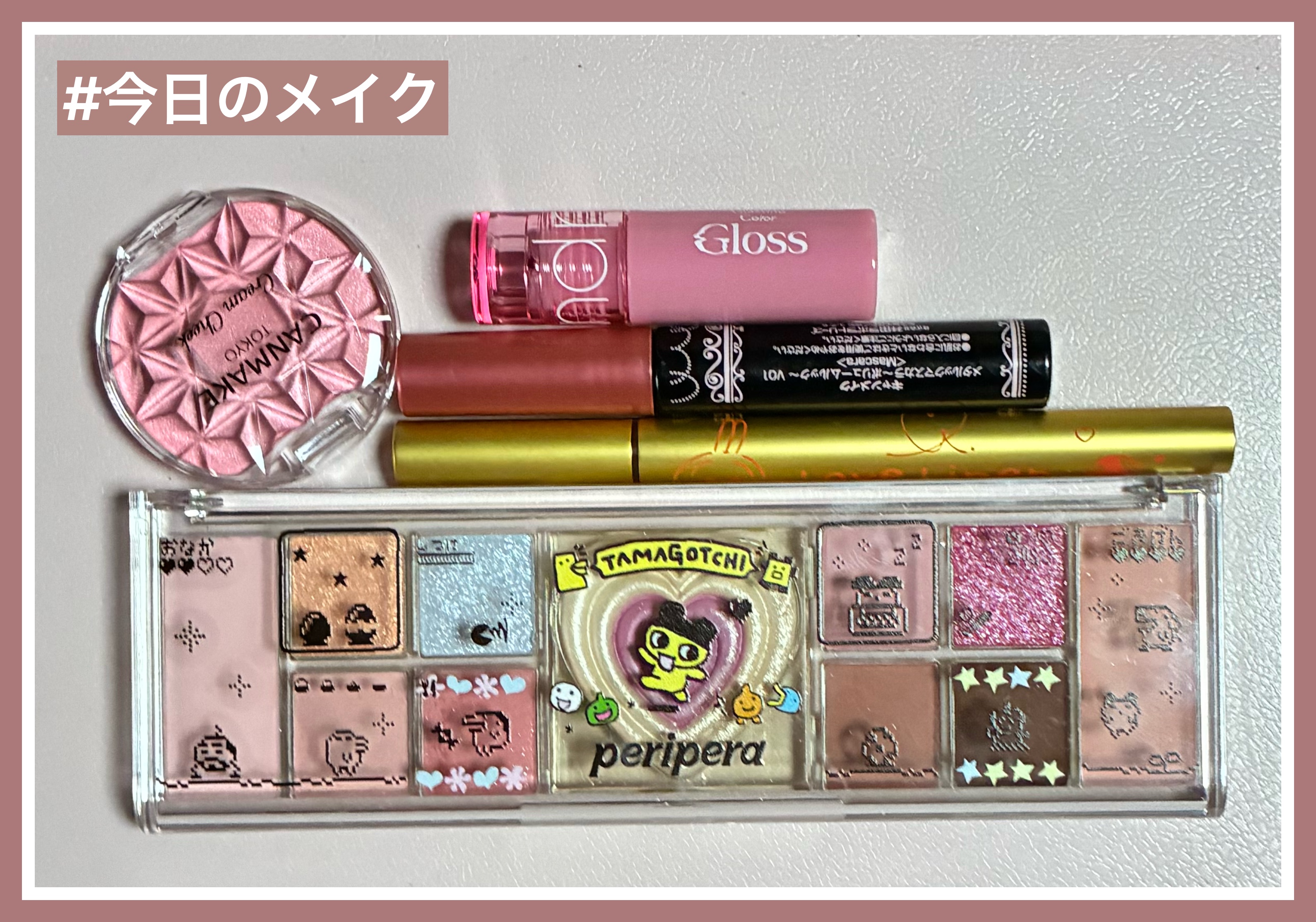 クリームチーク(パールタイプ)/キャンメイク/ジェル・クリームチークを使ったクチコミ（1枚目）