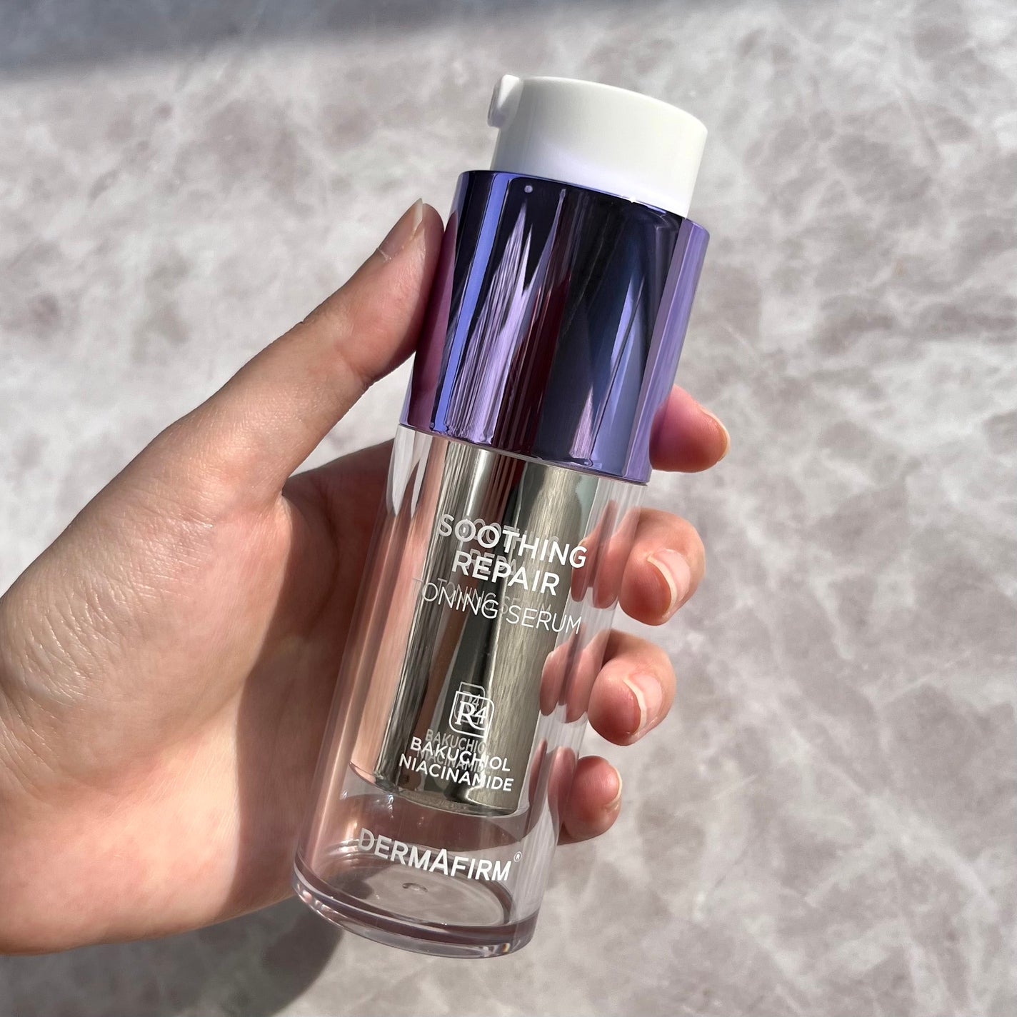 SOOTHING REPAIR TONING SERUM R4/ダーマファーム/美容液を使ったクチコミ(6枚目)