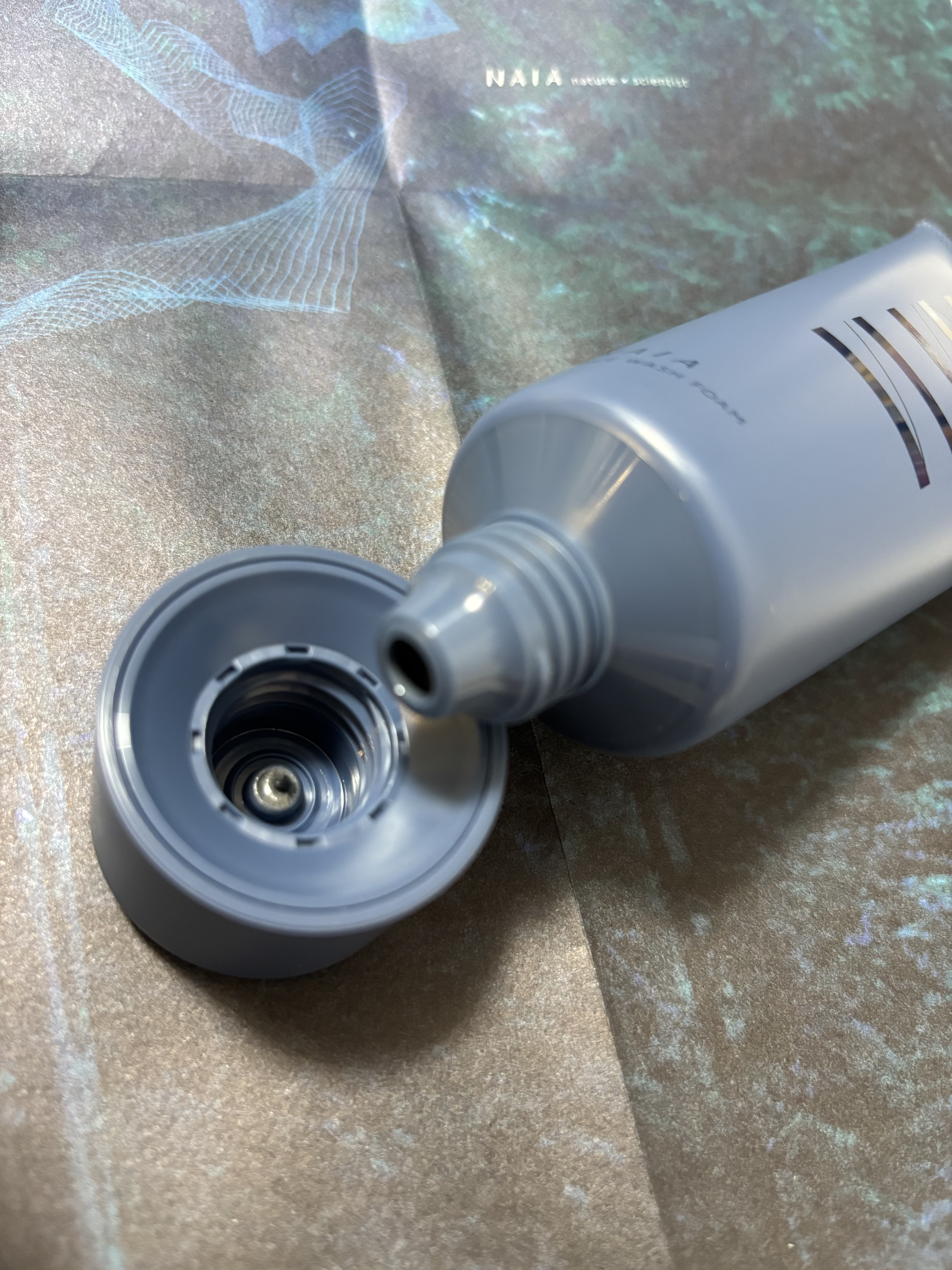 菊炭＆酒粕配合 洗顔フォーム/NAIA/洗顔フォームを使ったクチコミ（3枚目）