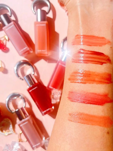 チャームティント グロッシーゲルライン/ENTROPY/リップティントを使ったクチコミ(2枚目)