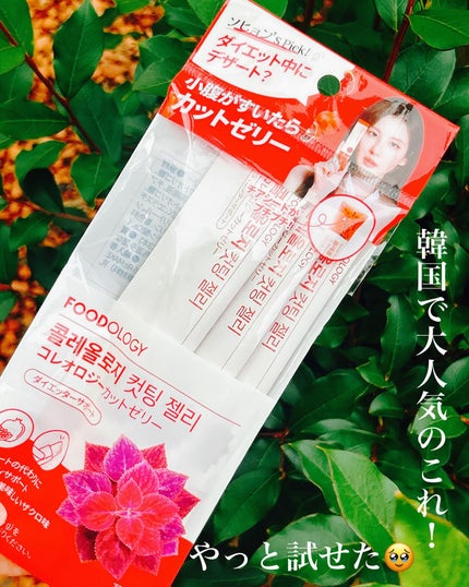コレオロジーカットゼリー/FOODOLOGY/食品を使ったクチコミ(1枚目)