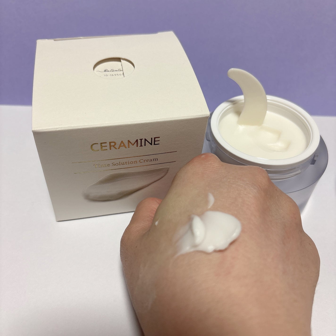 セラマイン タイムソリューションクリーム/CERAMINE/フェイスクリームを使ったクチコミ(2枚目)