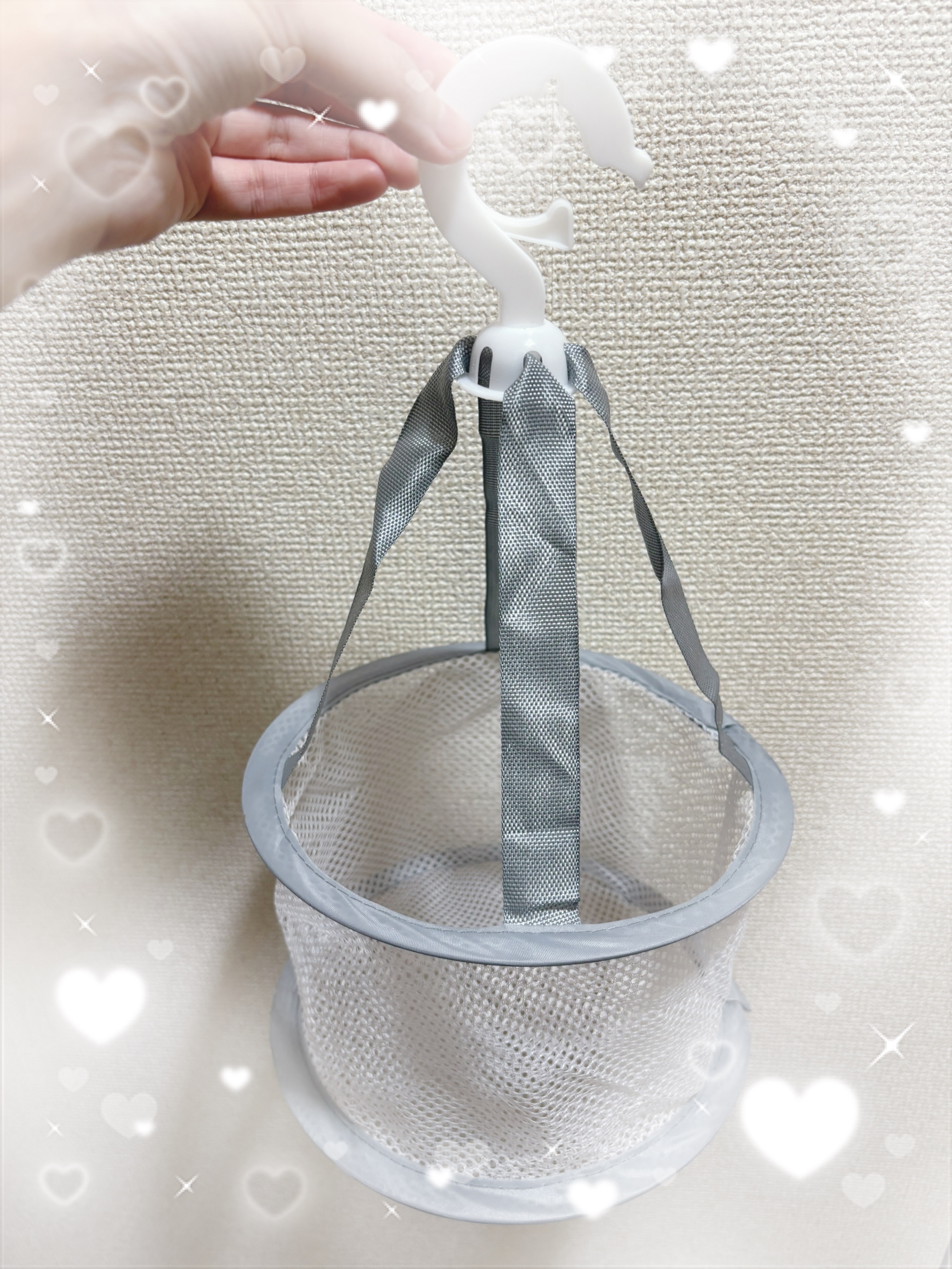 化粧パフ・ブラシ用ドライネット/DAISO/その他を使ったクチコミ（2枚目）