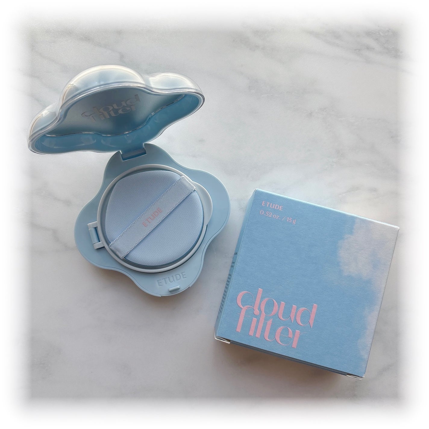 クラウドフィルタークッション/ETUDE/クッションファンデーションを使ったクチコミ(1枚目)