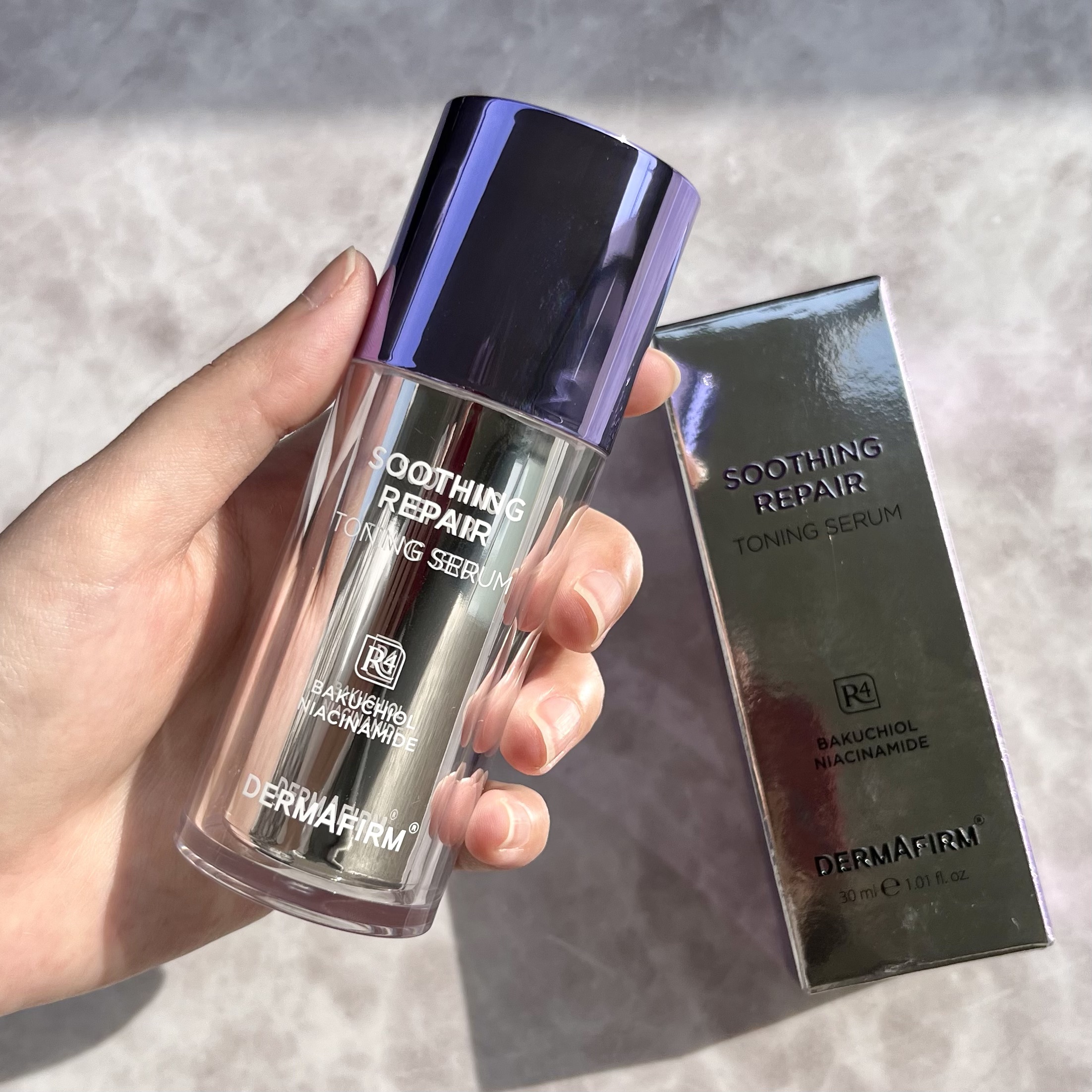 SOOTHING REPAIR TONING SERUM R4/ダーマファーム/美容液を使ったクチコミ（1枚目）