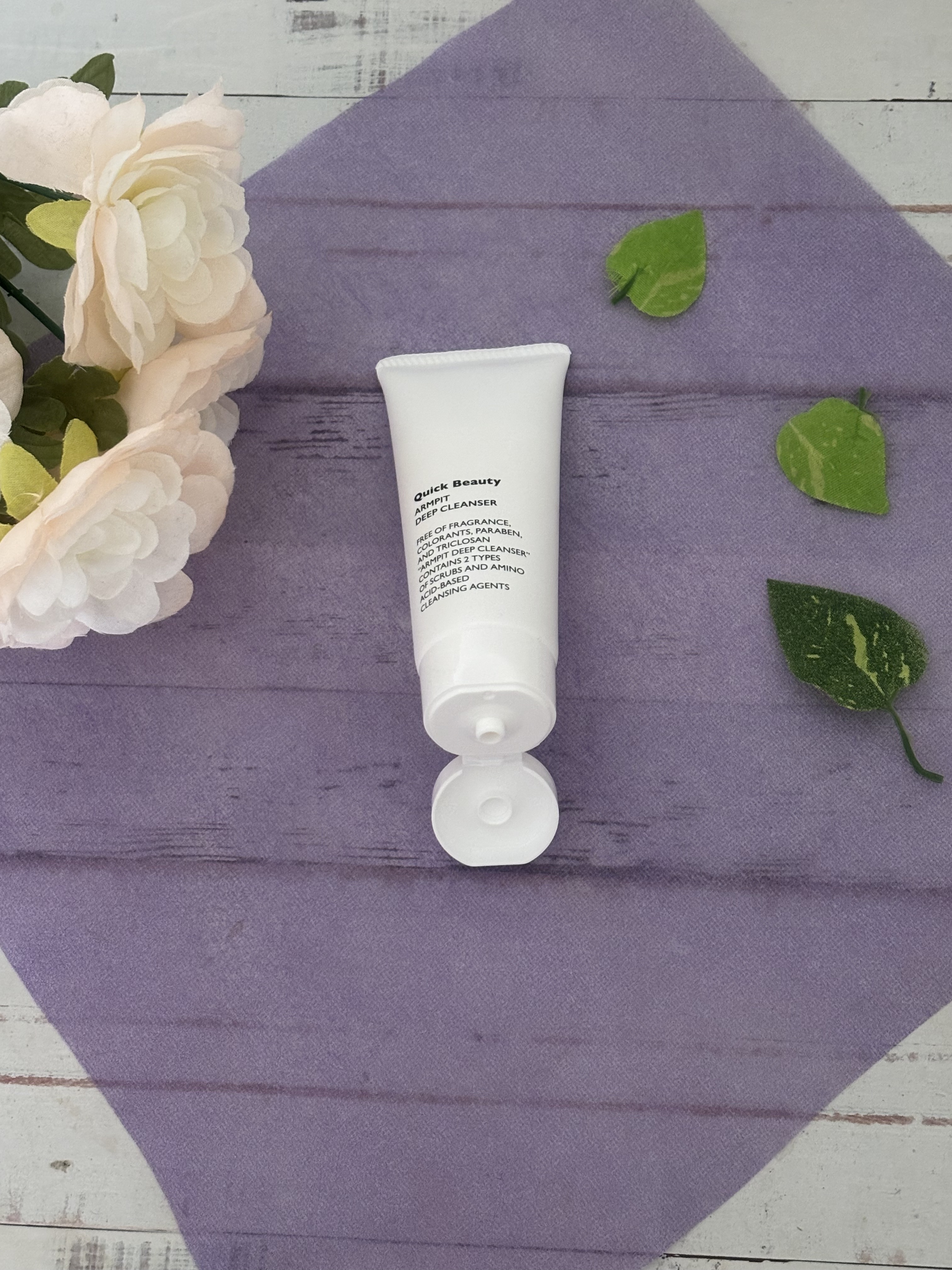 QB ワキ用ディープクレンザー/クイックビューティー/ボディソープを使ったクチコミ（2枚目）