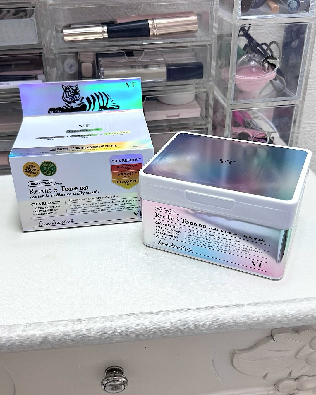 リードルＳトーンオンデイリーマスク/VT/シートマスク・パックを使ったクチコミ（2枚目）