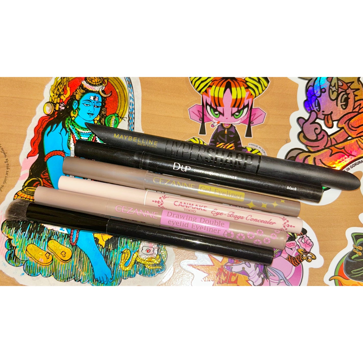 ジェルアイライナー/CEZANNE/ジェルアイライナーを使ったクチコミ(1枚目)