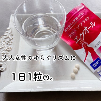 DHC 大豆イソフラボン エクオール/DHC/健康サプリメントを使ったクチコミ(1枚目)