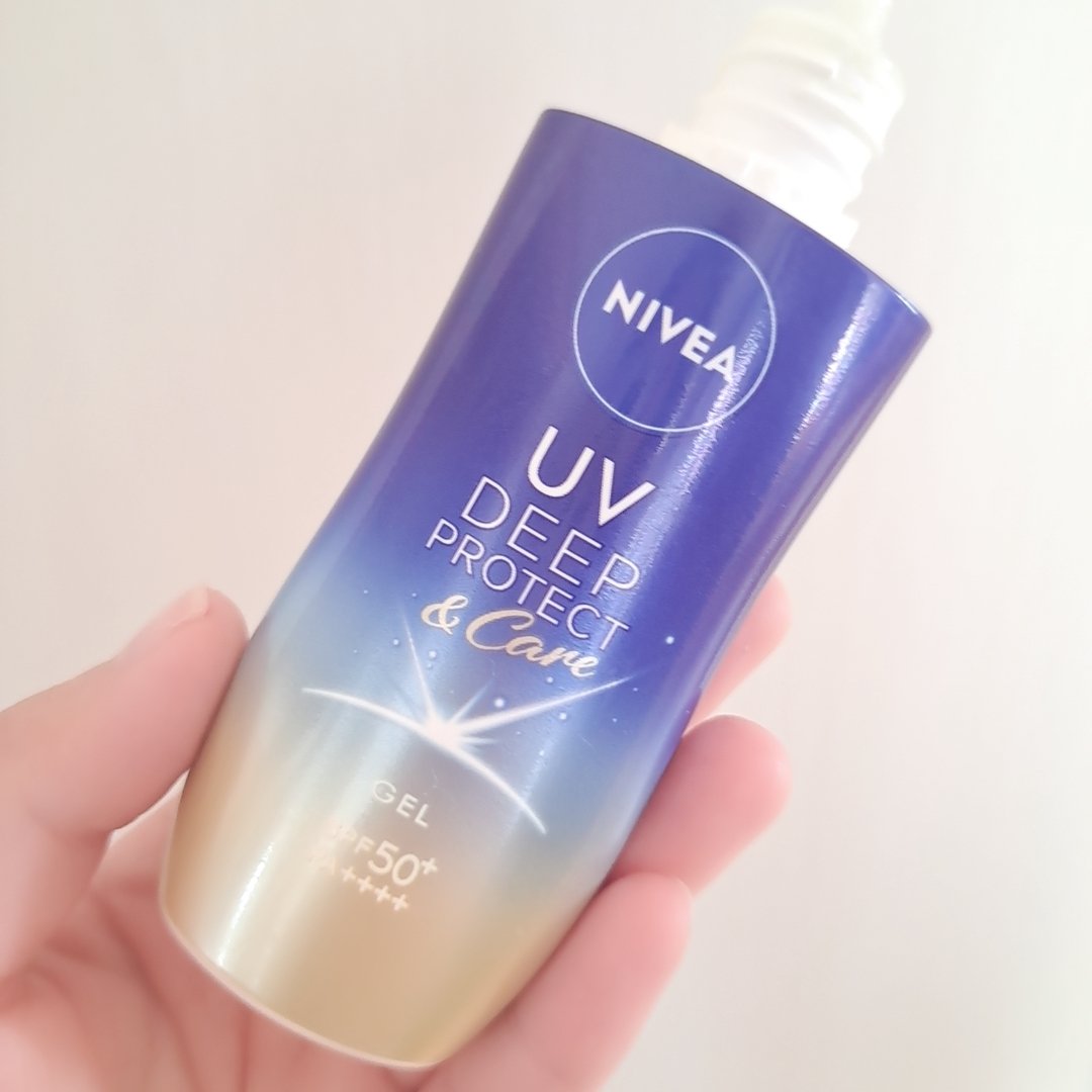 ニベアUV ディープ プロテクト＆ケア ジェル/ニベア/日焼け止めジェルを使ったクチコミ（1枚目）