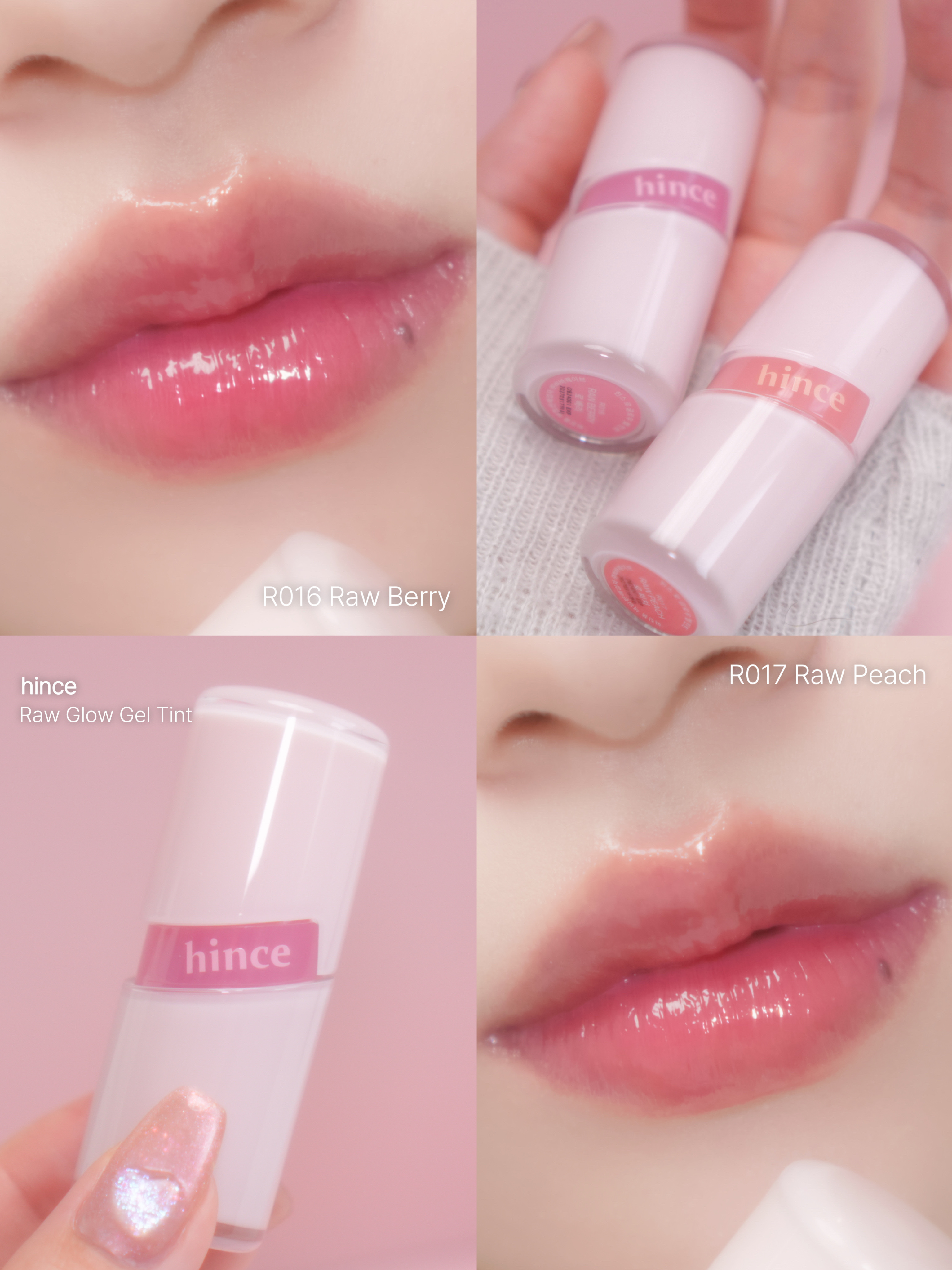 ロウグロウジェルティント/hince/リップティントを使ったクチコミ（1枚目）